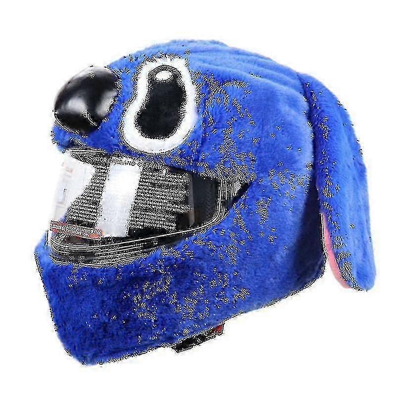 Cartoon Plush Motocyklowe pokrowce na kaski, zabawna jazda i prezent świąteczny, kask nie jest wliczony w cenę