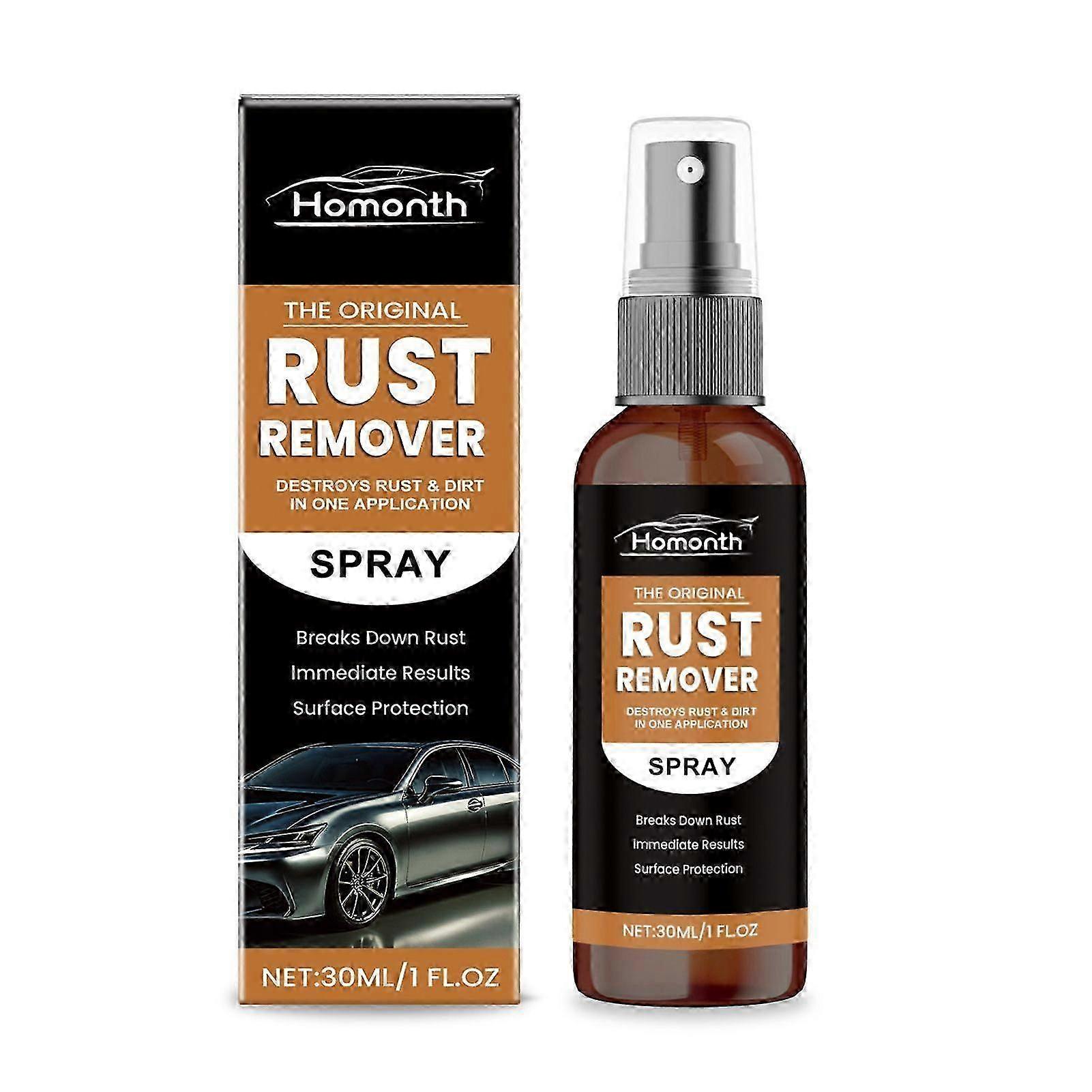 Rust Stain Remover Spray Upgrade Rust Remover For Metal Powerful Iron Stain Cleaner For Multiple Surfaces