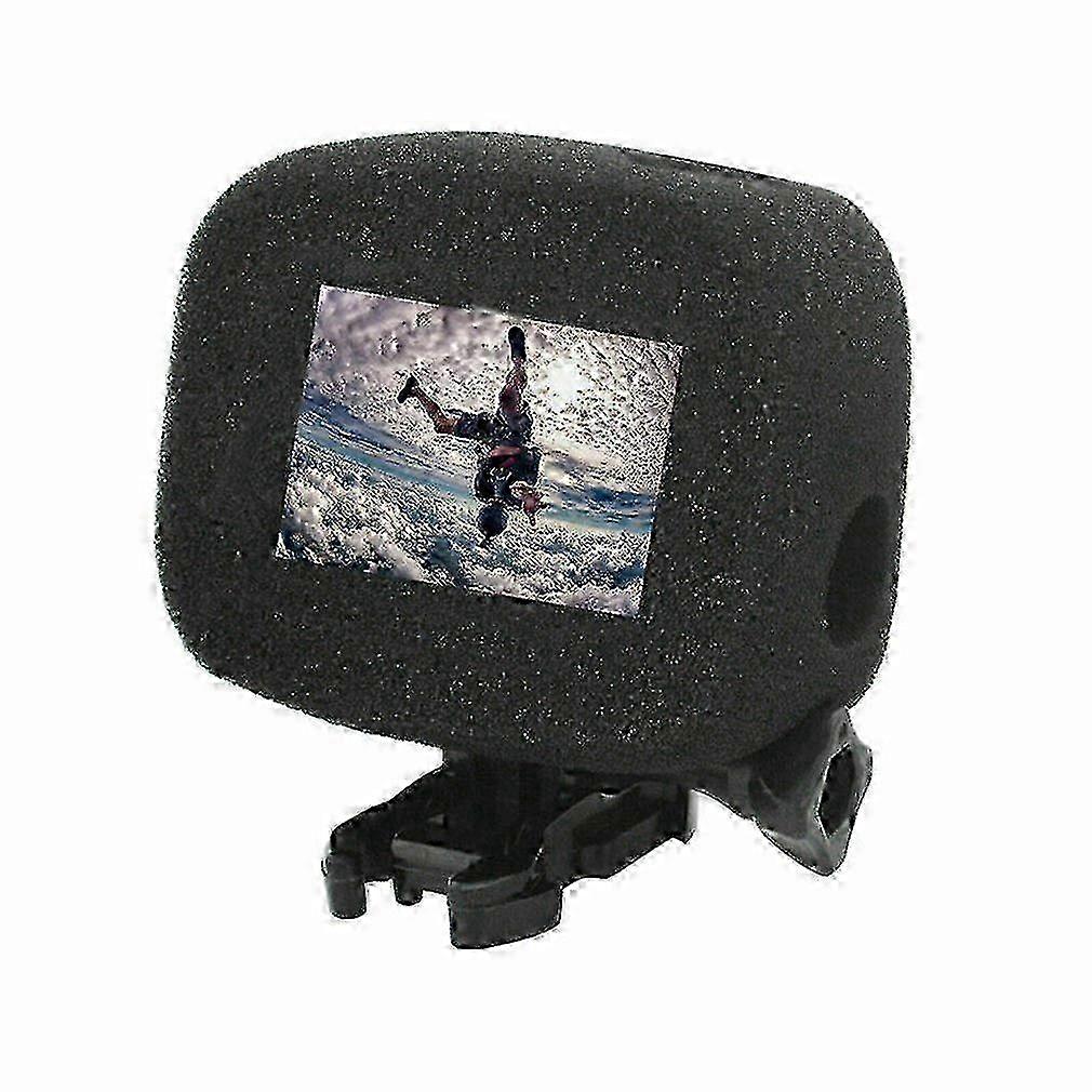 For Gopro 7 6 5 Windproof Wind Foam Noise Reduction Sponge Cover Case For Gopro Hero 7 6 5 Foam Windscreen