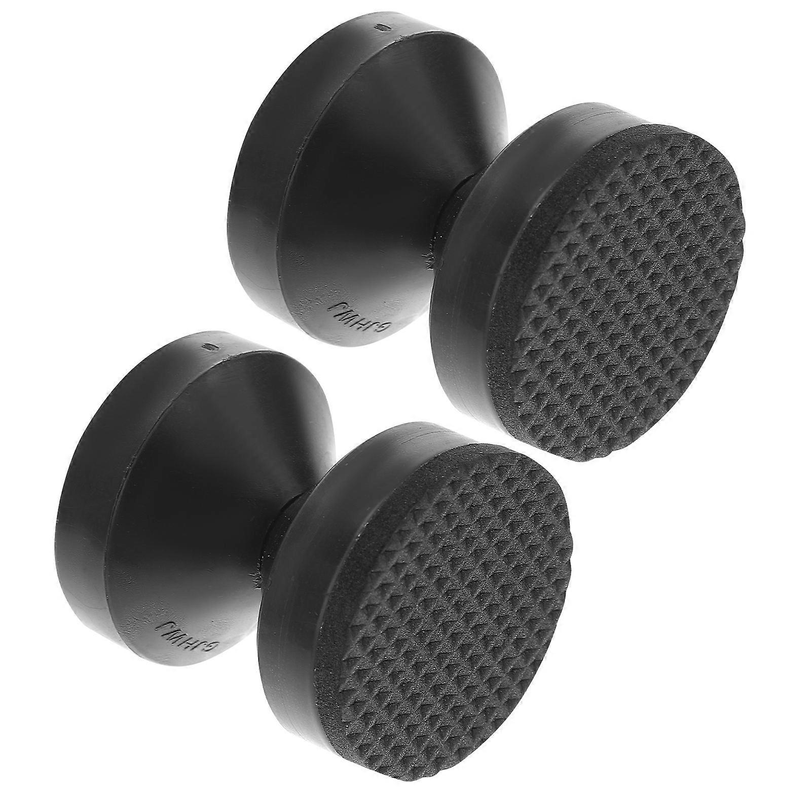 Bed Frame Anti-Shake Tool Adjustable Headboard Stoppers 2Pcs Black