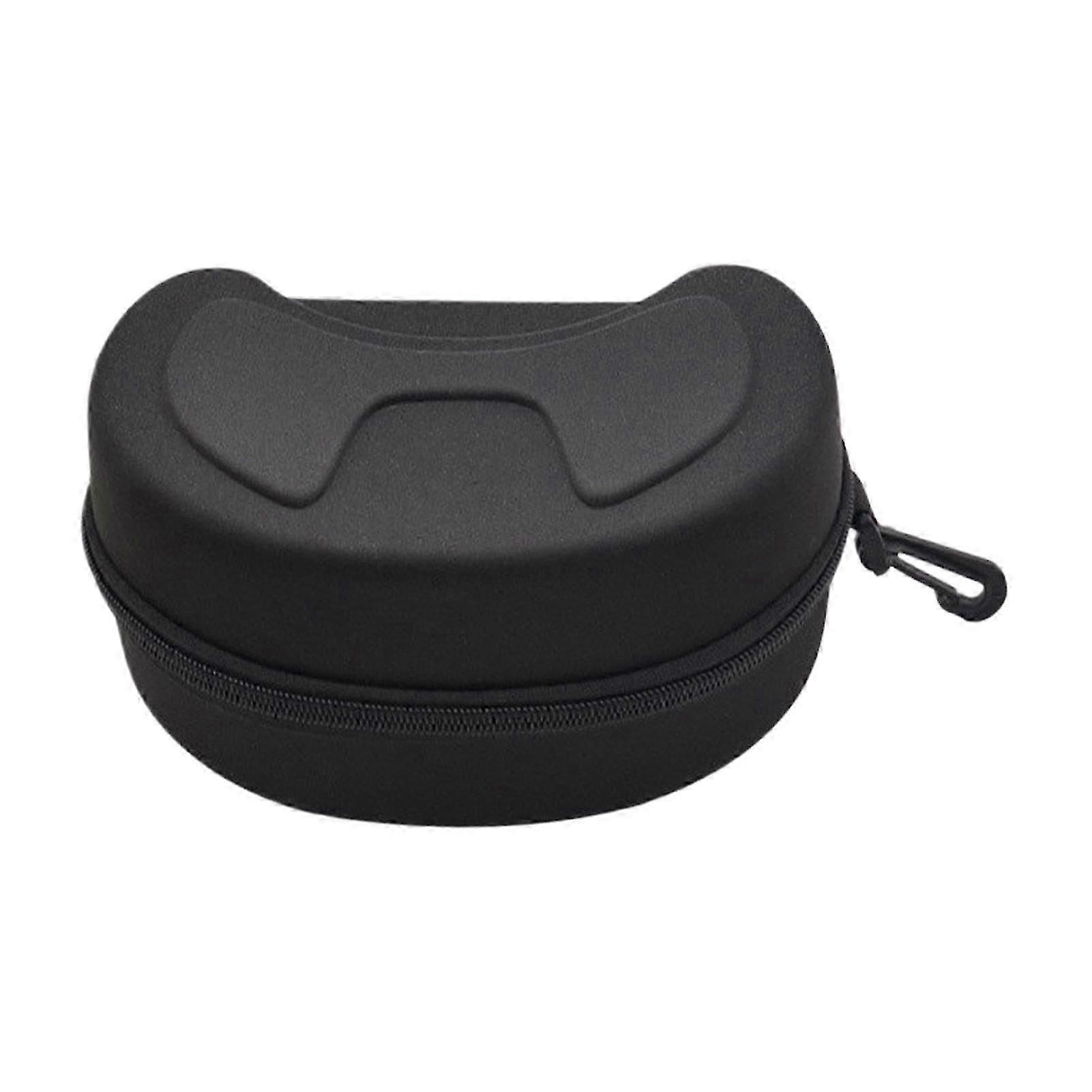 Protective Glasses Case Ski Goggles Case with Aluminium Strap and Sturdy Zip