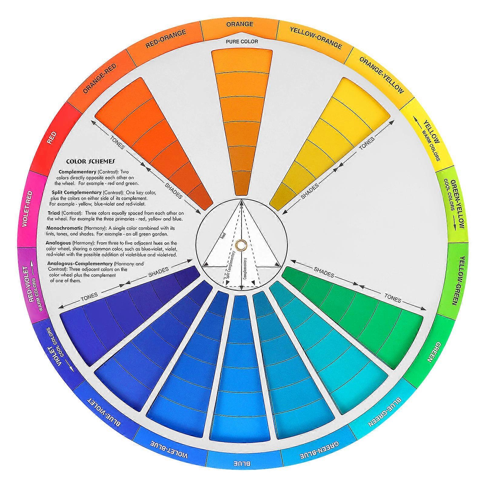 Standard Color For Painting And Drawing Education Uses 23X23X0.10CM Multi 1Pack