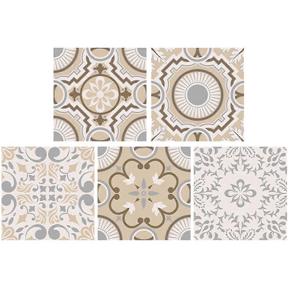 Peel and Stick Tile Stickers for Home Decor 15Pcs Assorted Color Pack