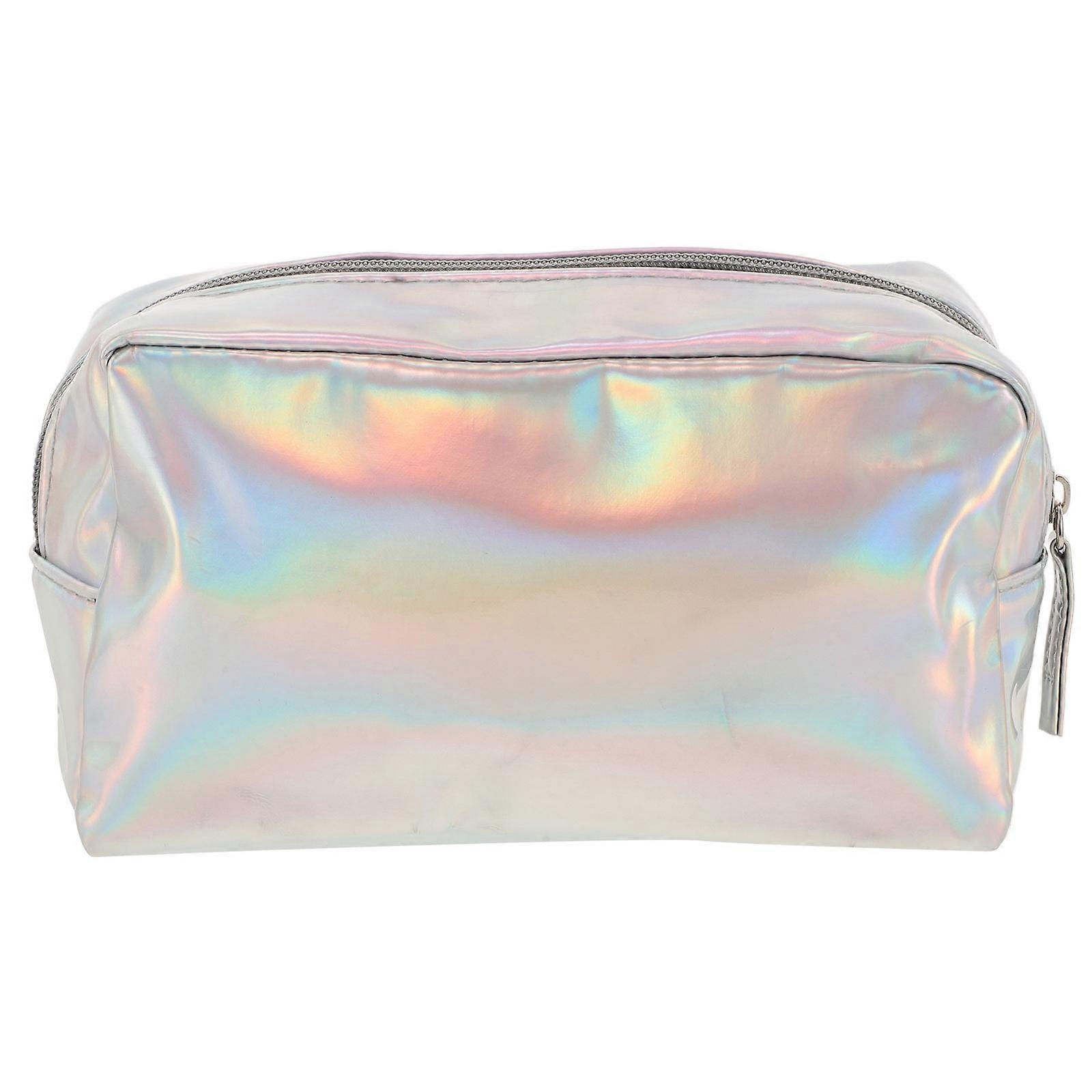 Transparent Colorful Storage Bag for Storage Use 2Pcs High Capacity Tpu