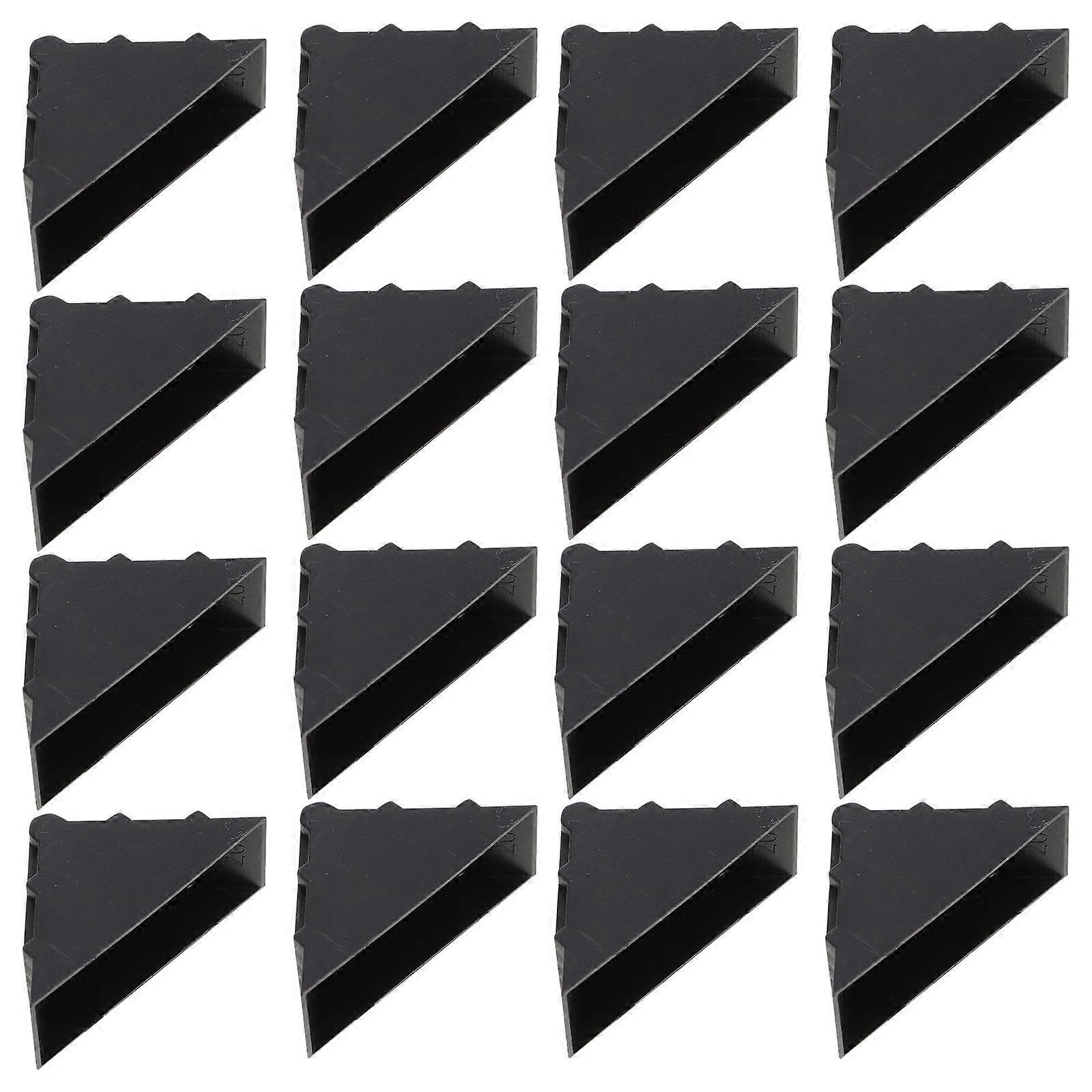 Edges Protectors Photo Frame Corner Guards for Protection 200Pcs Black