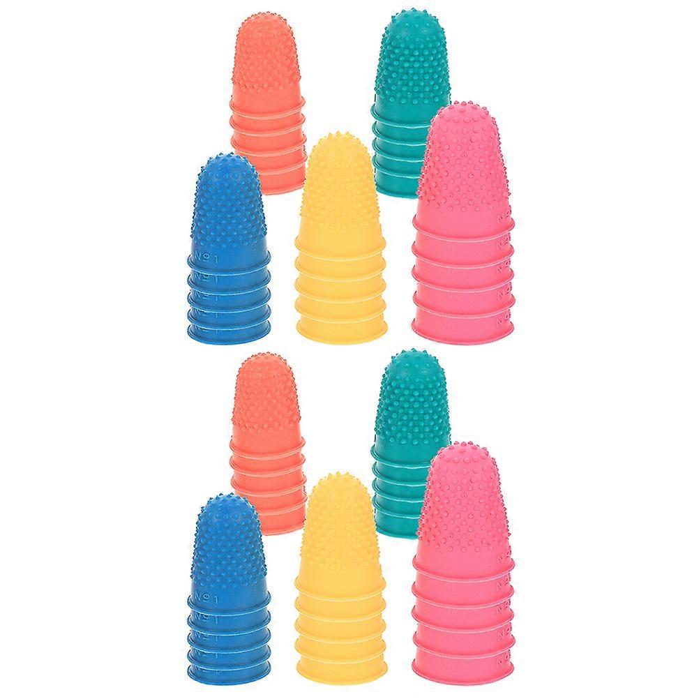 Rubber Finger Protectors for Writing Sorting Task Money Counting 250Pcs