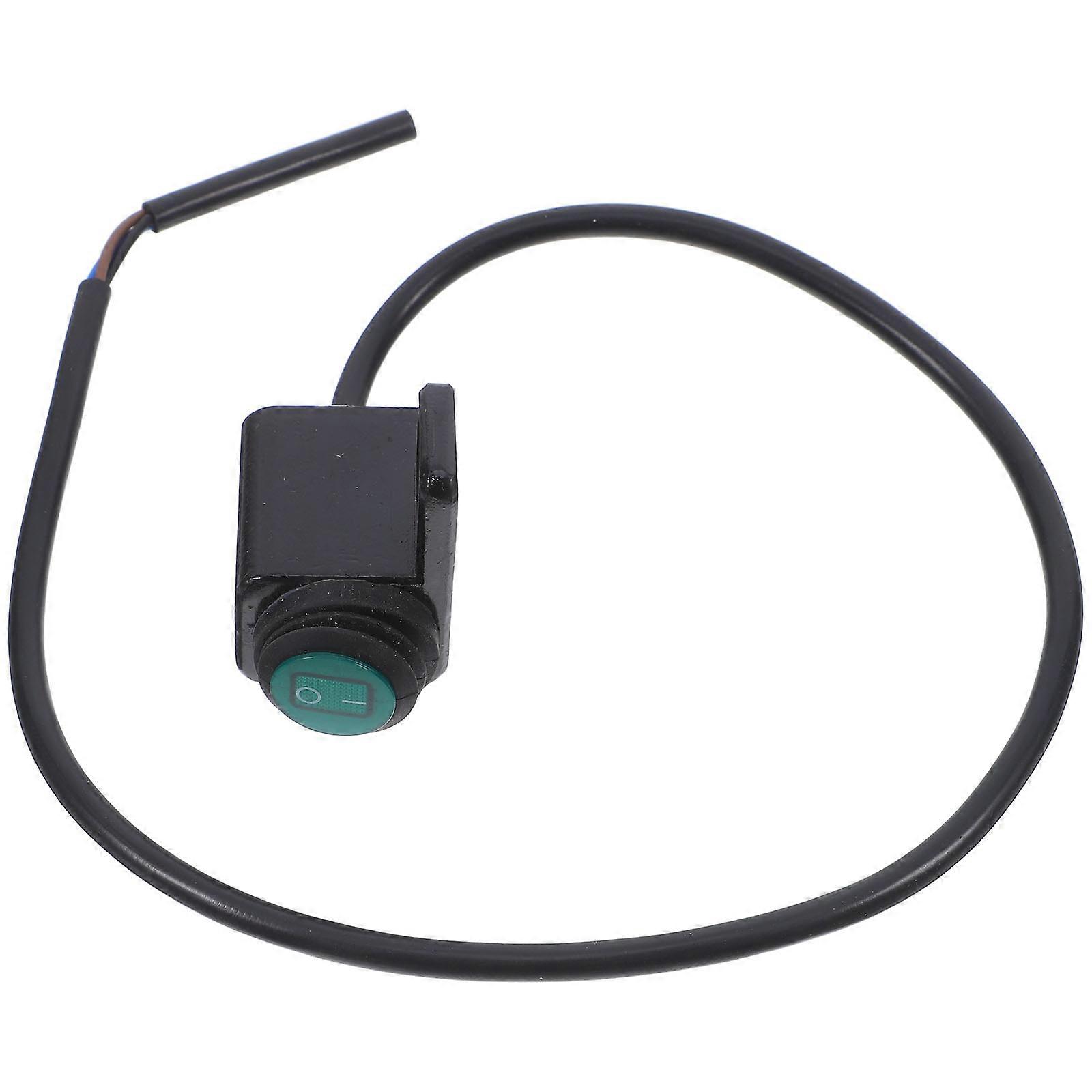 Waterproof Motorcycle Light Switch for Handlebar Alloy Fog Light Button 4Pcs