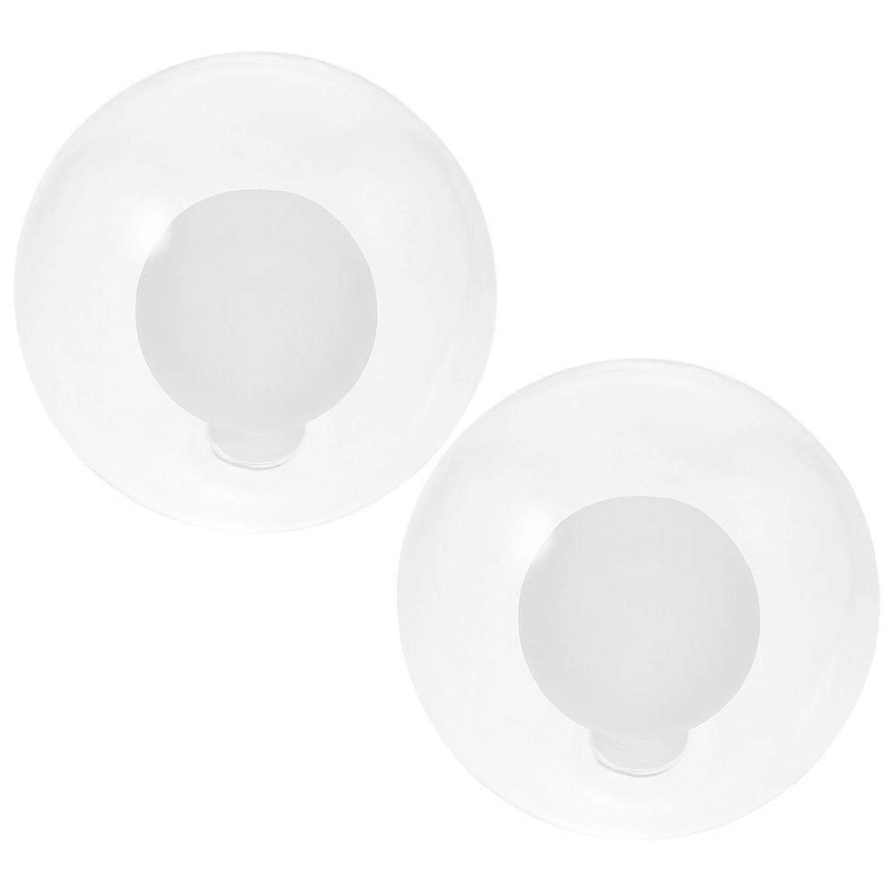 Glass Lamp Shade Cover Globe Replacement for Ceiling Lights 6Pcs