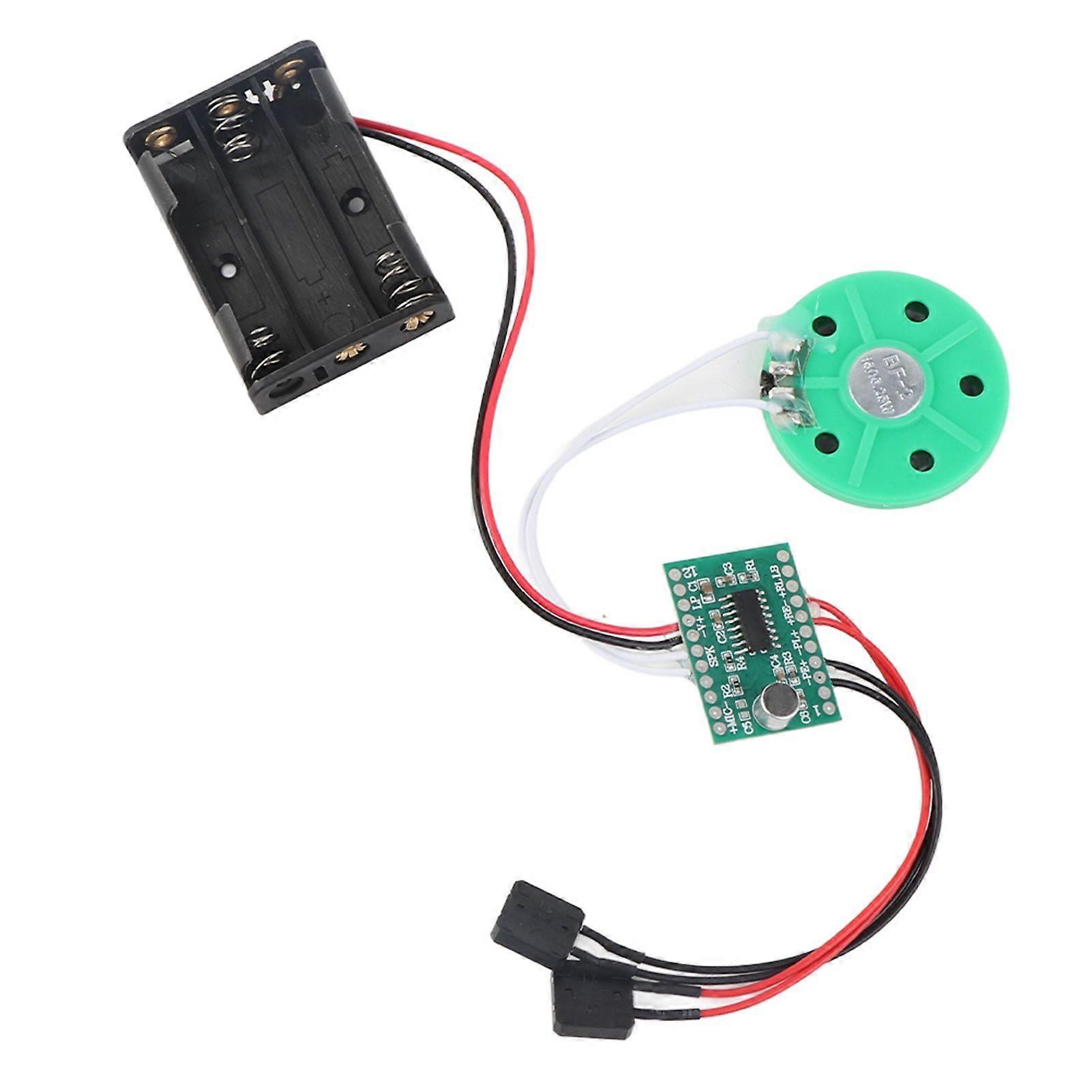 60-second Recording Playback DIY Voice Greeting Card Module Cable Extened 10CM