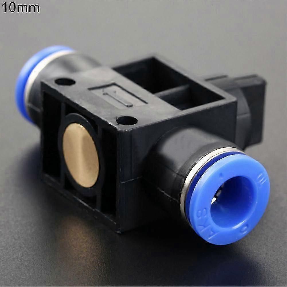 Pneumatic Ball Air Valve Push In Fitting Connector Hose Tube Pipe Speed Joiner-Good
