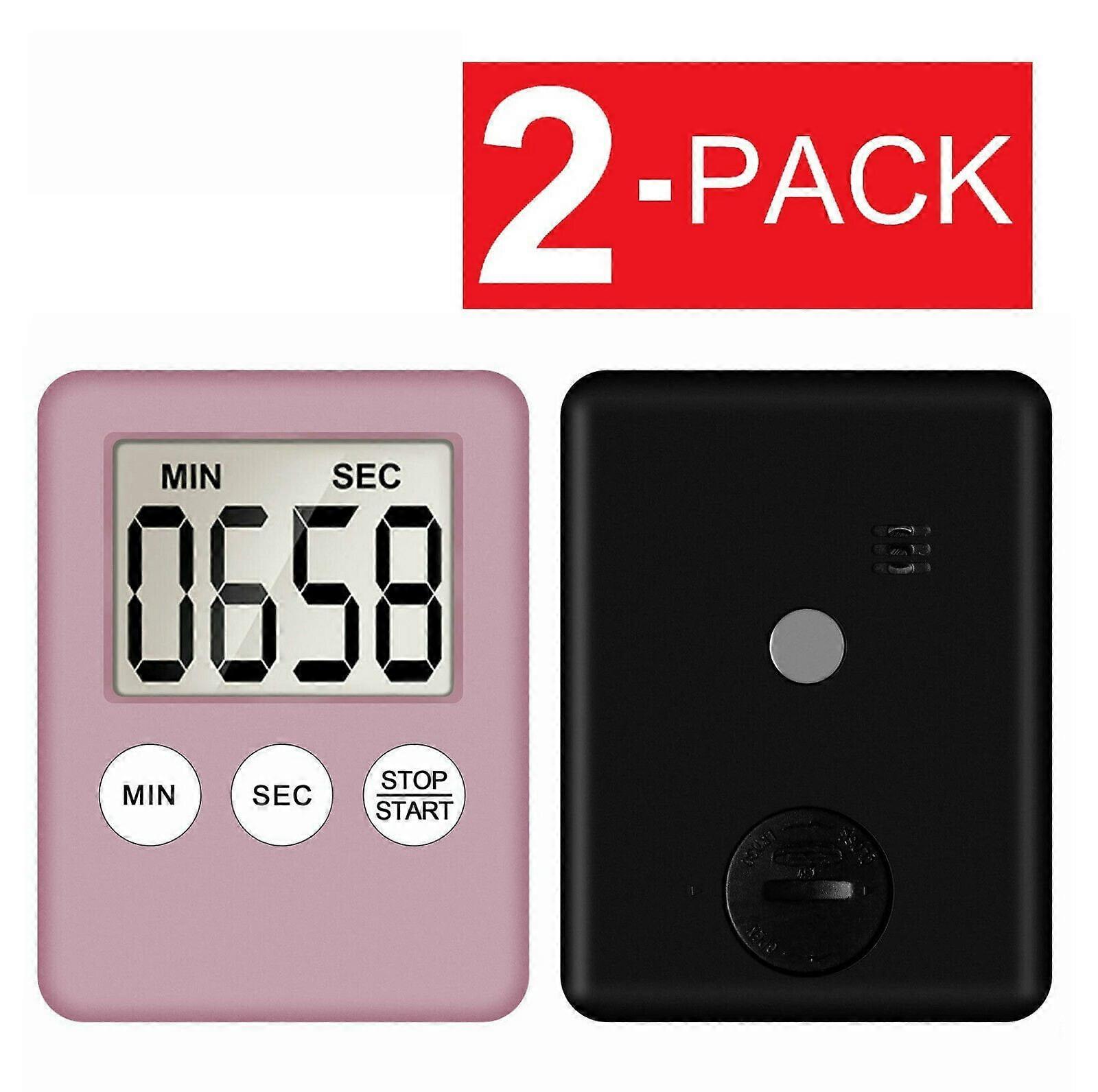 Large LCD Digital Kitchen Cooking Timer Count-Down Up Clock Loud Alarm Magnetic