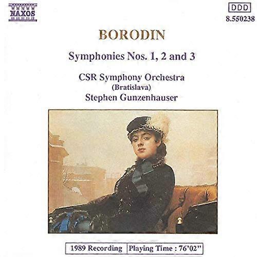 A. Borodin - Symphonies 1, 2 and 3 (Gunzenhauser, Csrso) [CD]