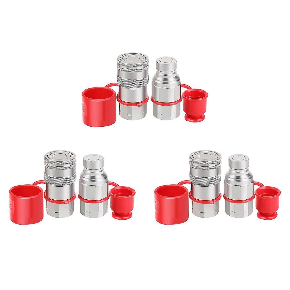 Quick Connect Couplings with 2PCS Dust Cap