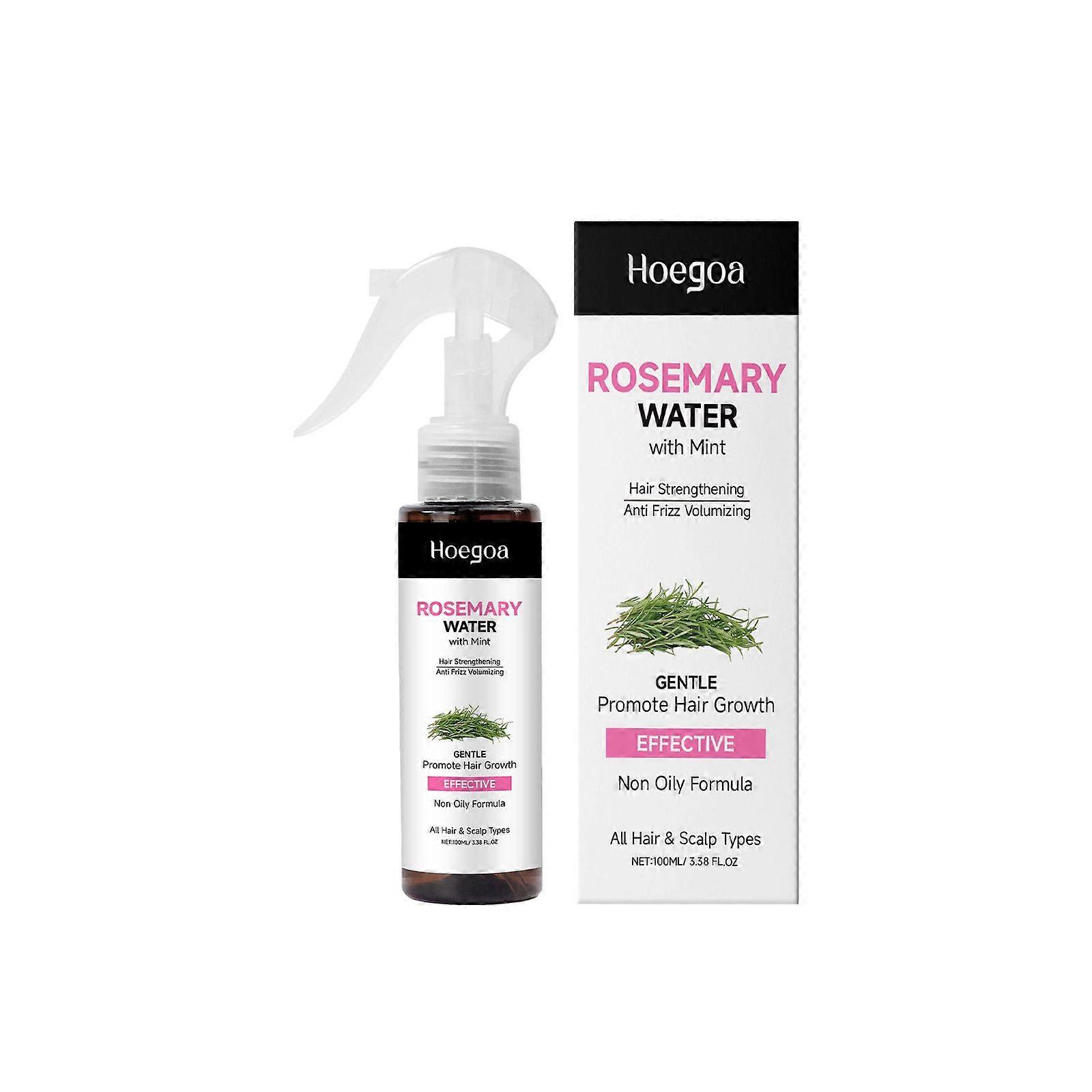 Hoegoa Rosemary Mint Hair Spray: Softens Nourishes and Moisturizes with Fragrance