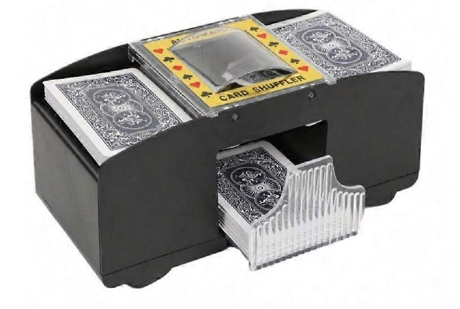 Automatisk kortstokker Svart