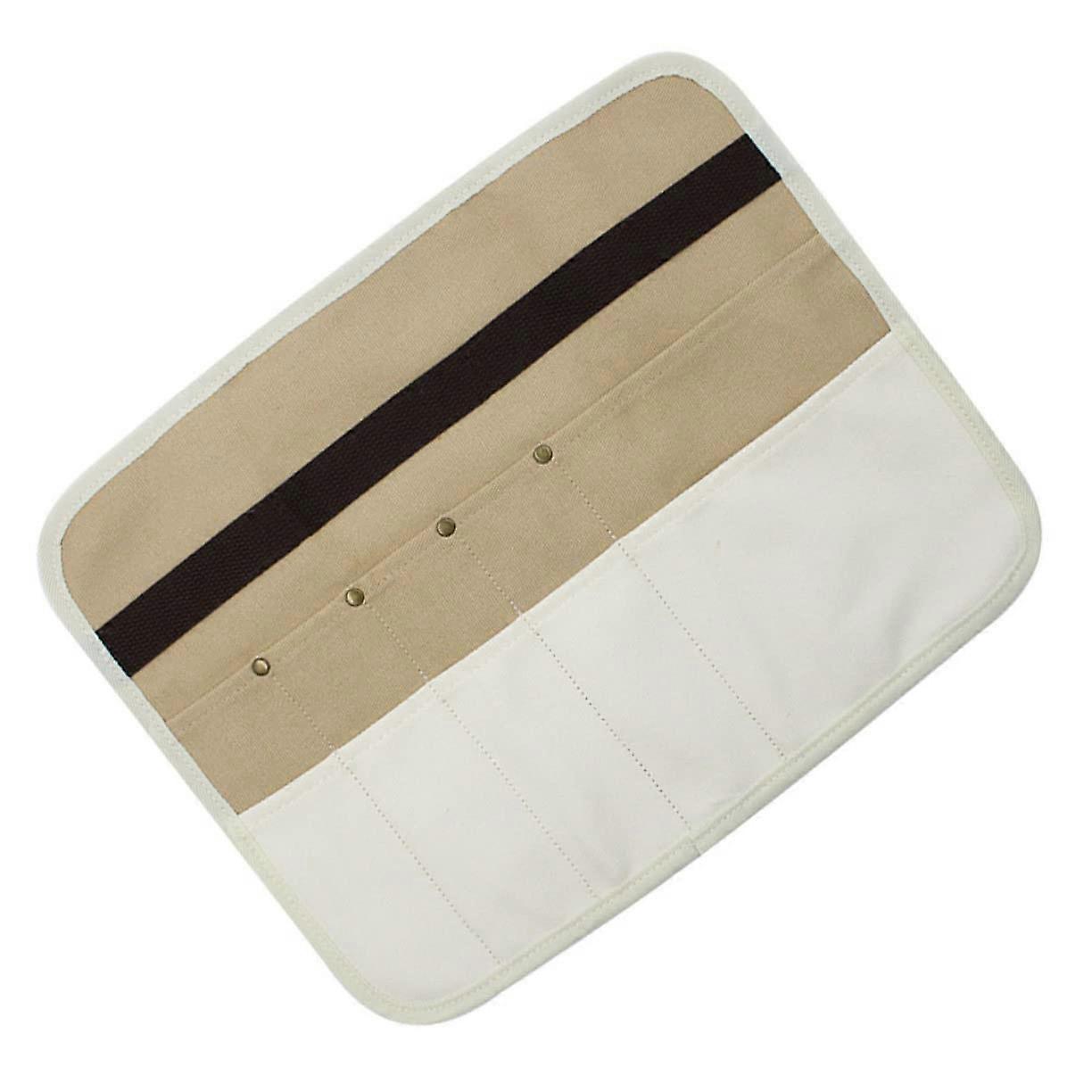 Flatware Bag Camping Utensil Storage Pouch Picnic Dinnerware Organizer For Outdoor Caravan And Home Garden Model 1