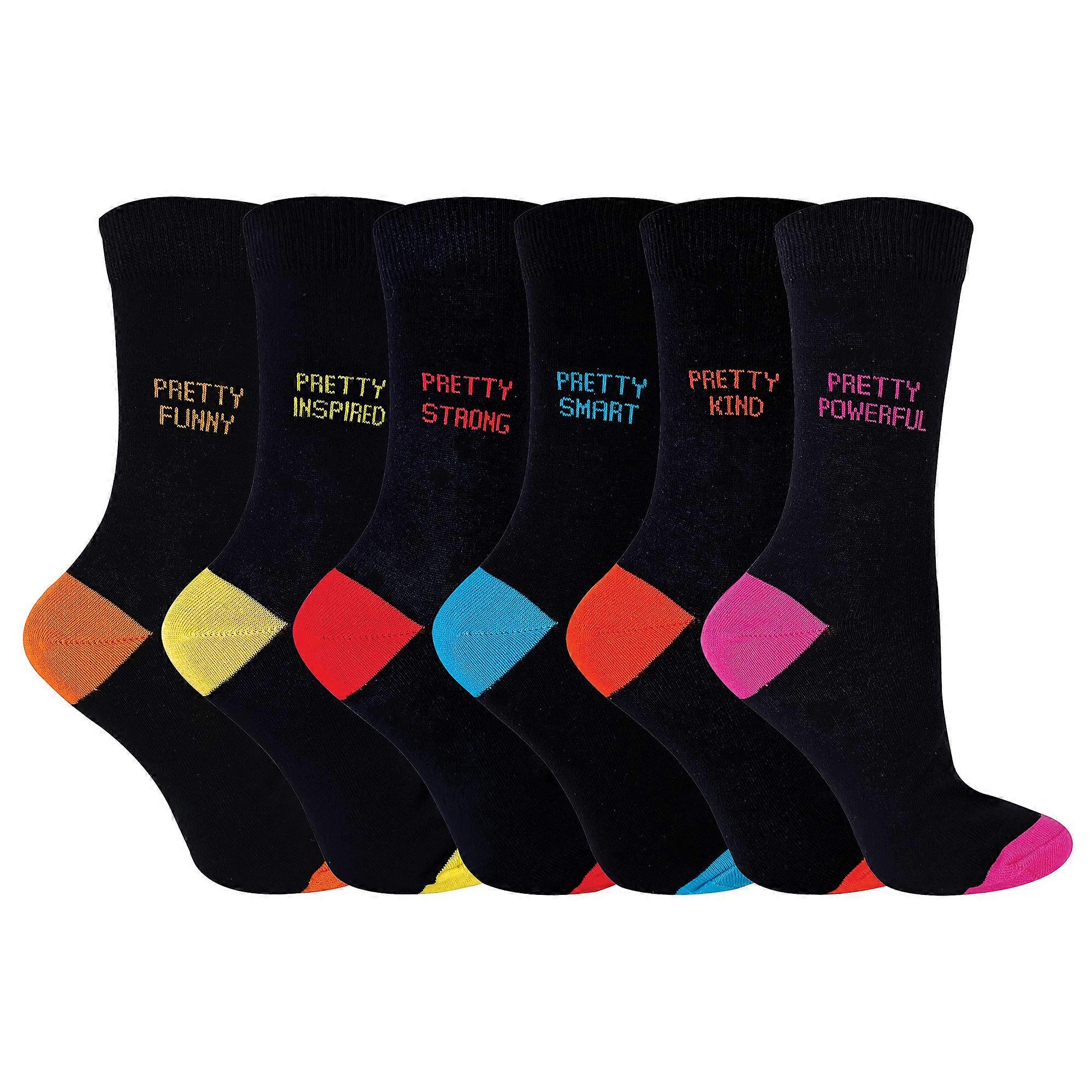 Sock Snob - 6 Pack Ladies Fun Pretty Socks