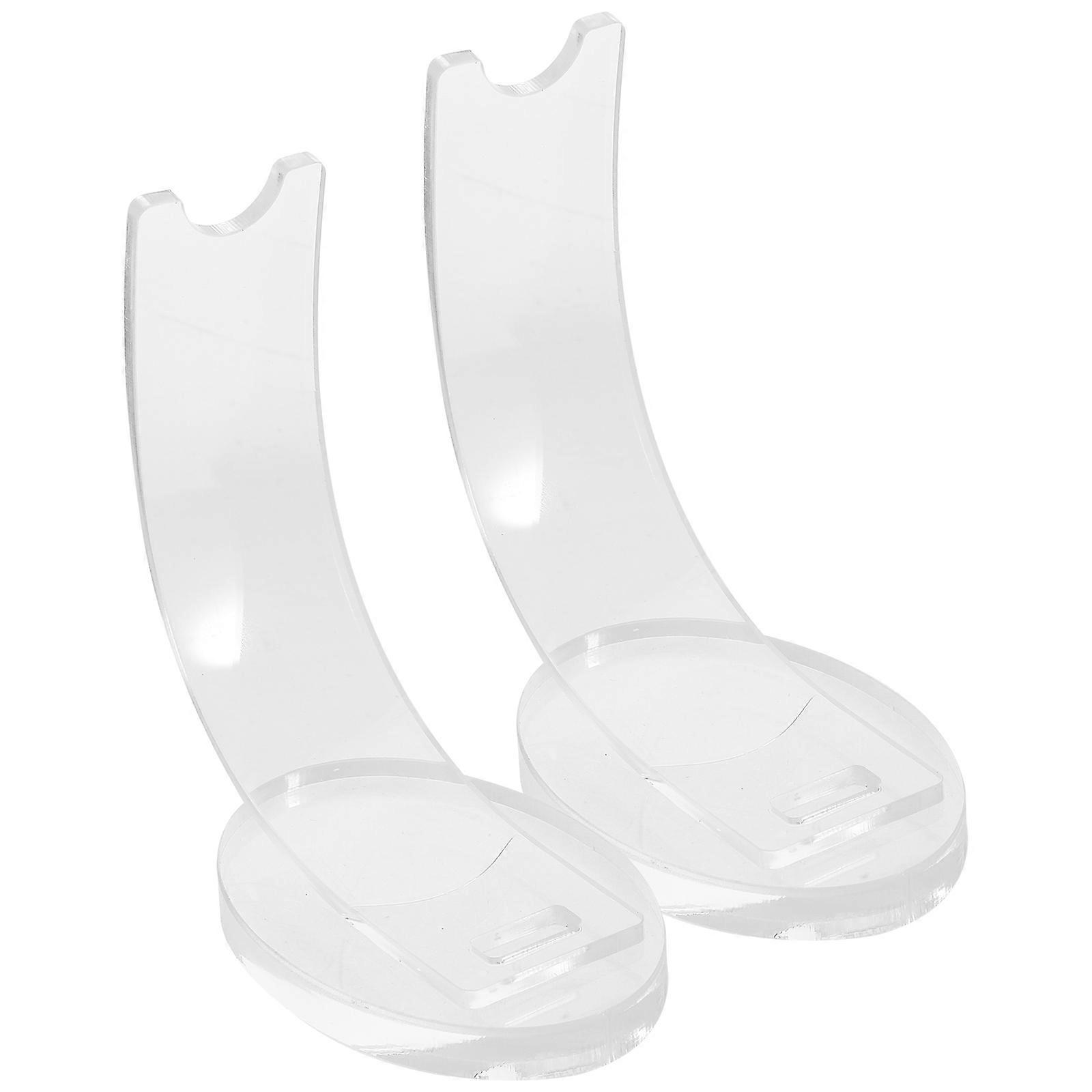 Transparent Acrylic Display Stand for Display with 16Pcs Pen Holder