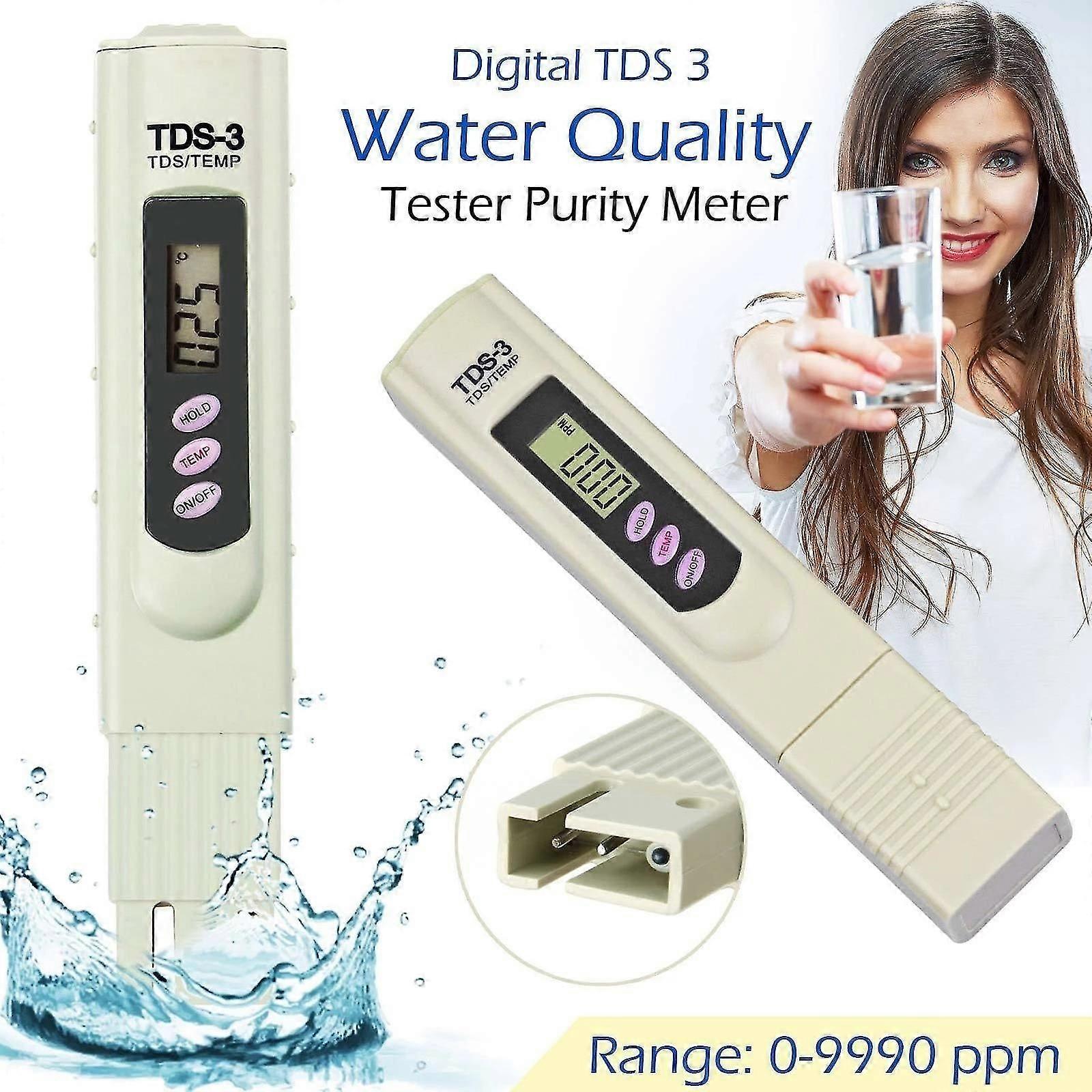 Tds-3 Tds Pen Portable Digital Tds Meter Filter Measuring Water Quality Purity Tester  Tds Meter