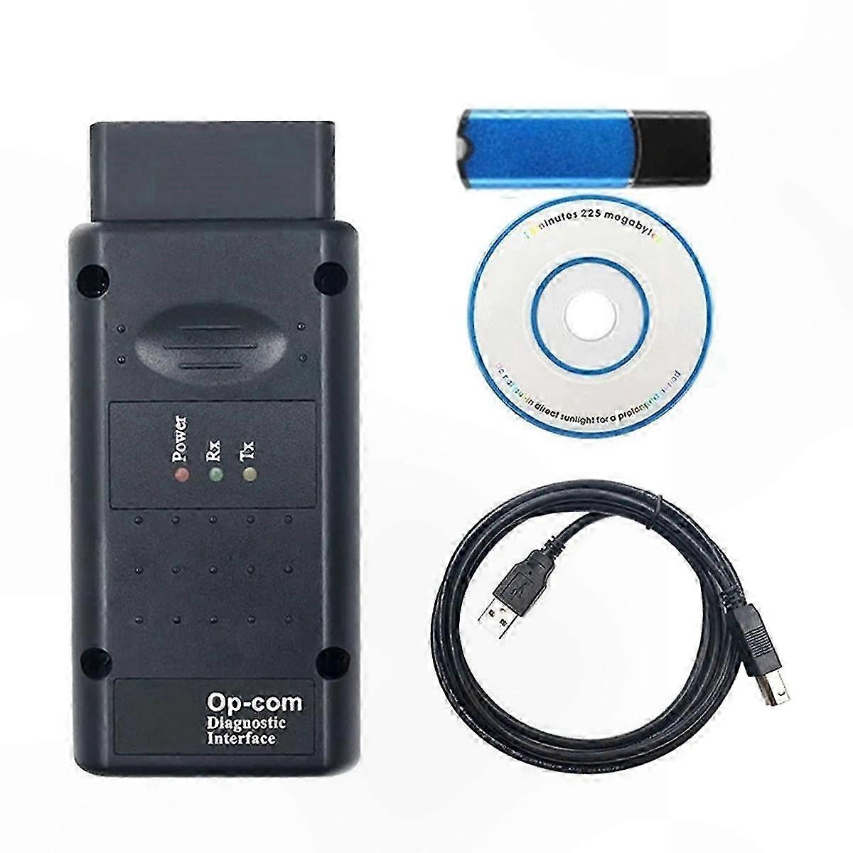 OPCOM 2021 USB Dongle Diagnostic Tool with V1.95 Flash Update for Car Diagnostics