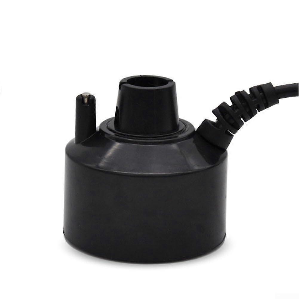 350ml/H Mist Maker Fogger Replacement With 6/12 Color Changing LED Lights For Water Ponds And Fountains 12Head Black