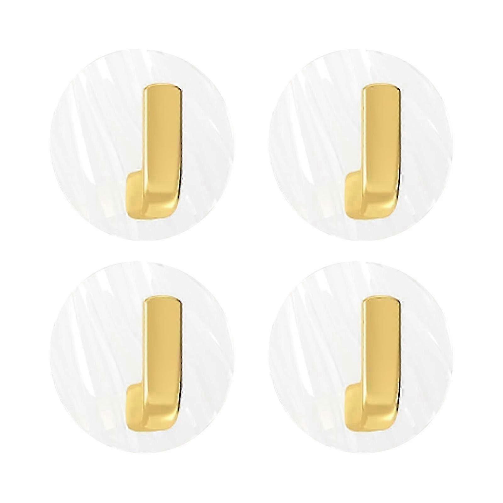 Light Luxury Free Perforated Transparent Hook Strong Viscose Hangers Wall Hanging Traceless Hook