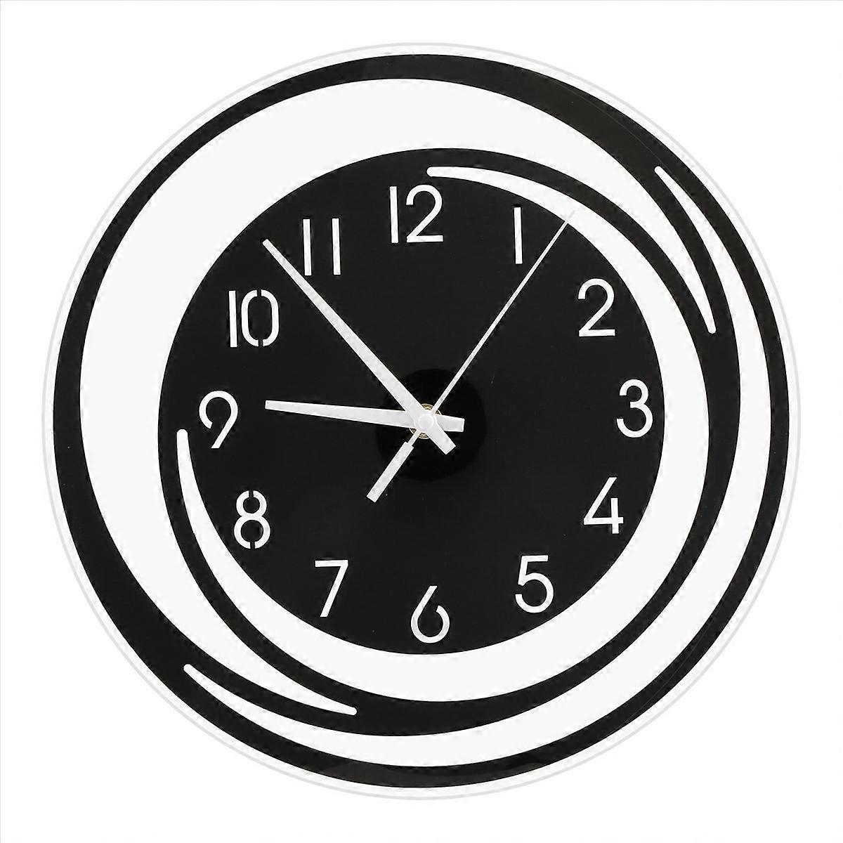 Home Decoration Acrylic Wall Clock Nordic Style Transparent Clock