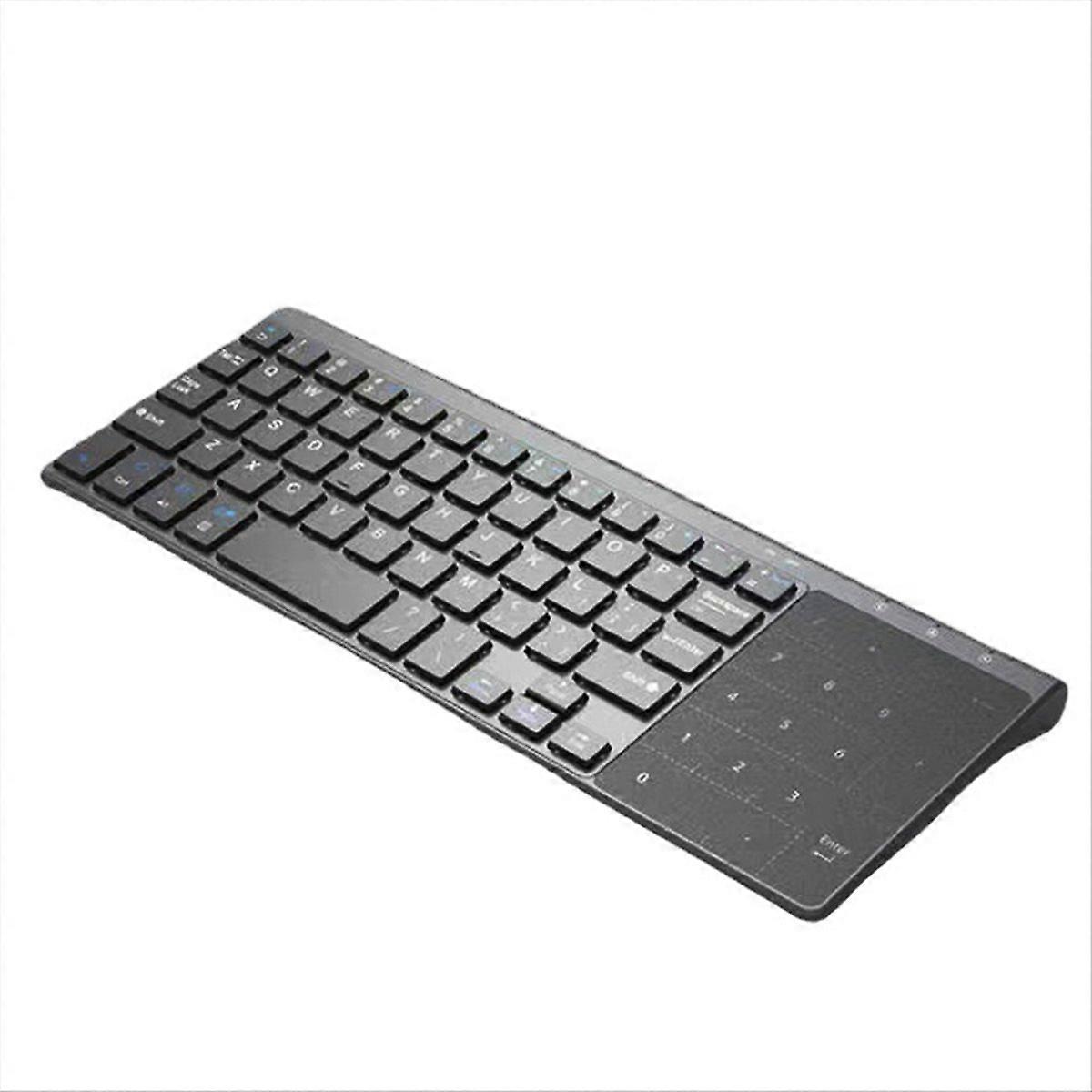 2.4G Wireless Touchpad Keyboard with 59 Keys Numeric Keypad Ultra