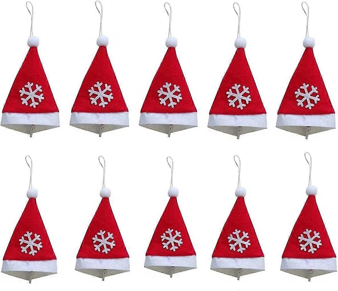 Mini Christmas Hat,christmas Table Decoration 10 Pieces