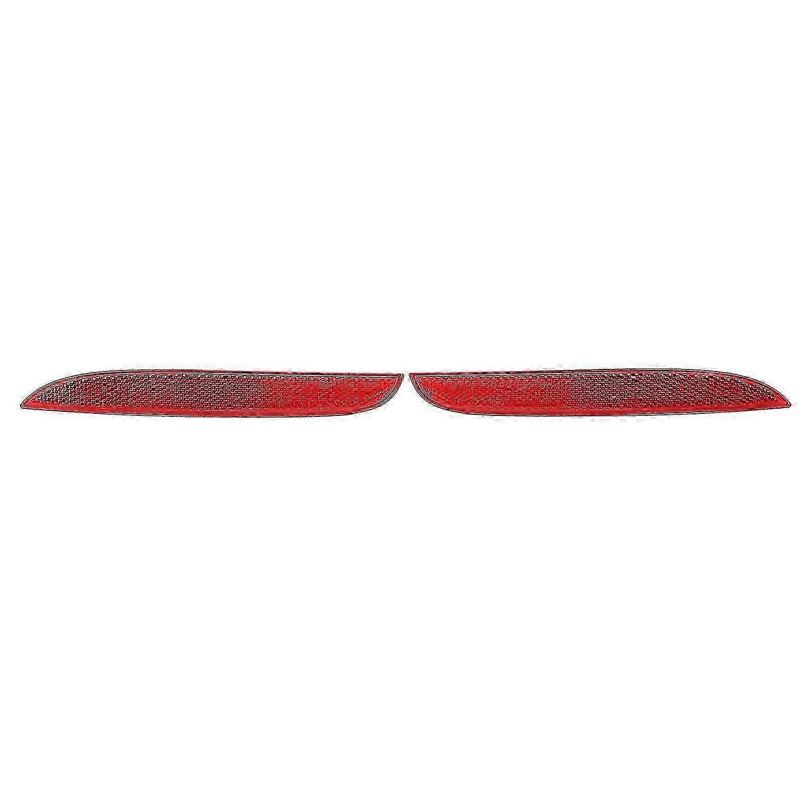 Rear Bumper Reflector for E84 X1 2010-2015, Left Right Red Tail Bumper Marker, 63142990863 (1 Pair)