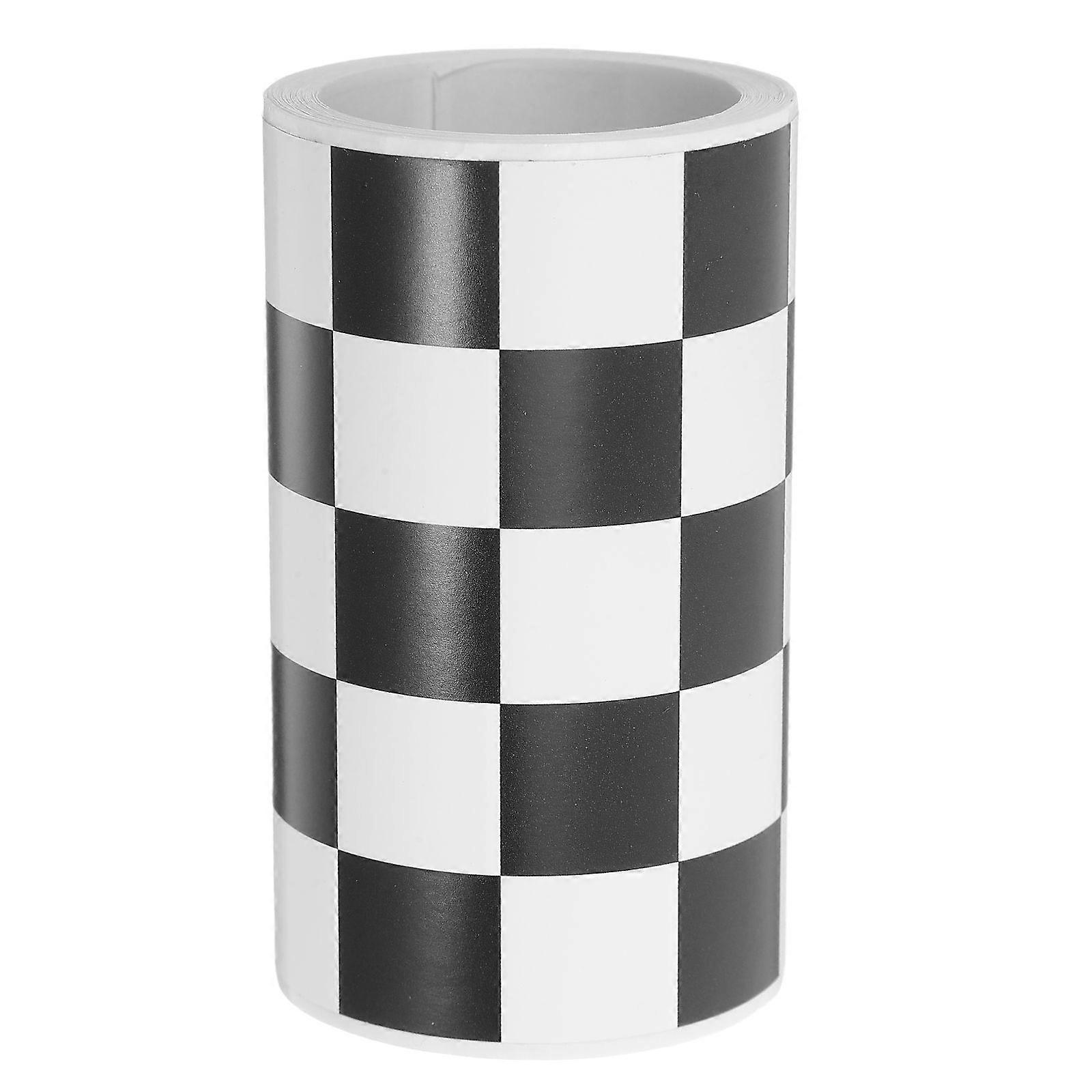 1 Roll Border For Bulletin Board: Checkered Bulletin Board Border - Peel And Stick Sticker For Classroom Decoration - Chalkboard Trim Sticker