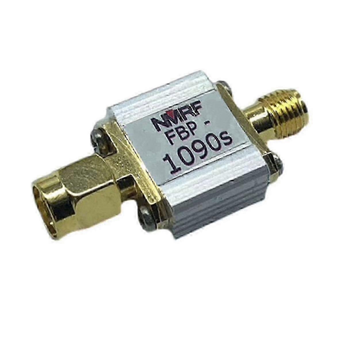 1090MHz Bandpass Filter with 50 Ohms Impedance and Aluminum Alloy Construction for Signal Filtering