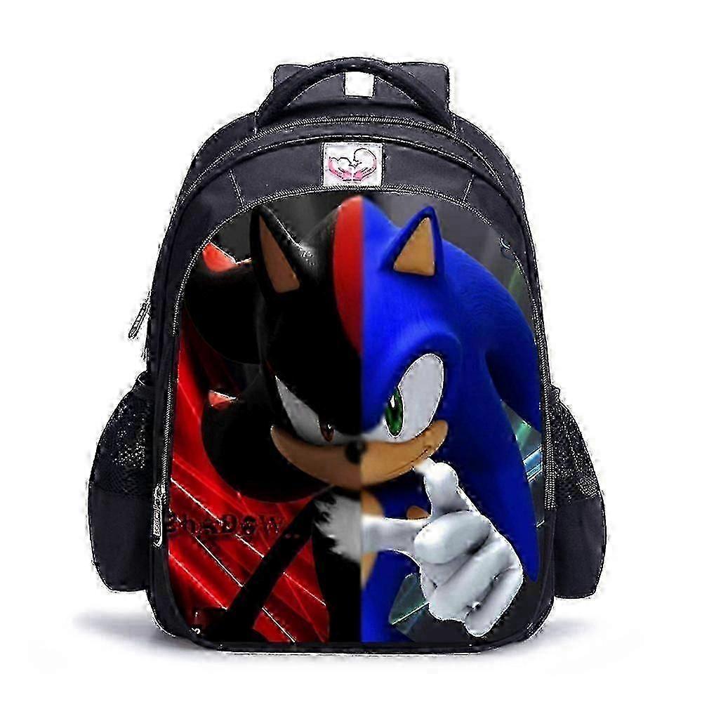 2025 Kid Sonic Pojkar Flickor Ryggsäck Skolryggsäck Skolväska Gåva