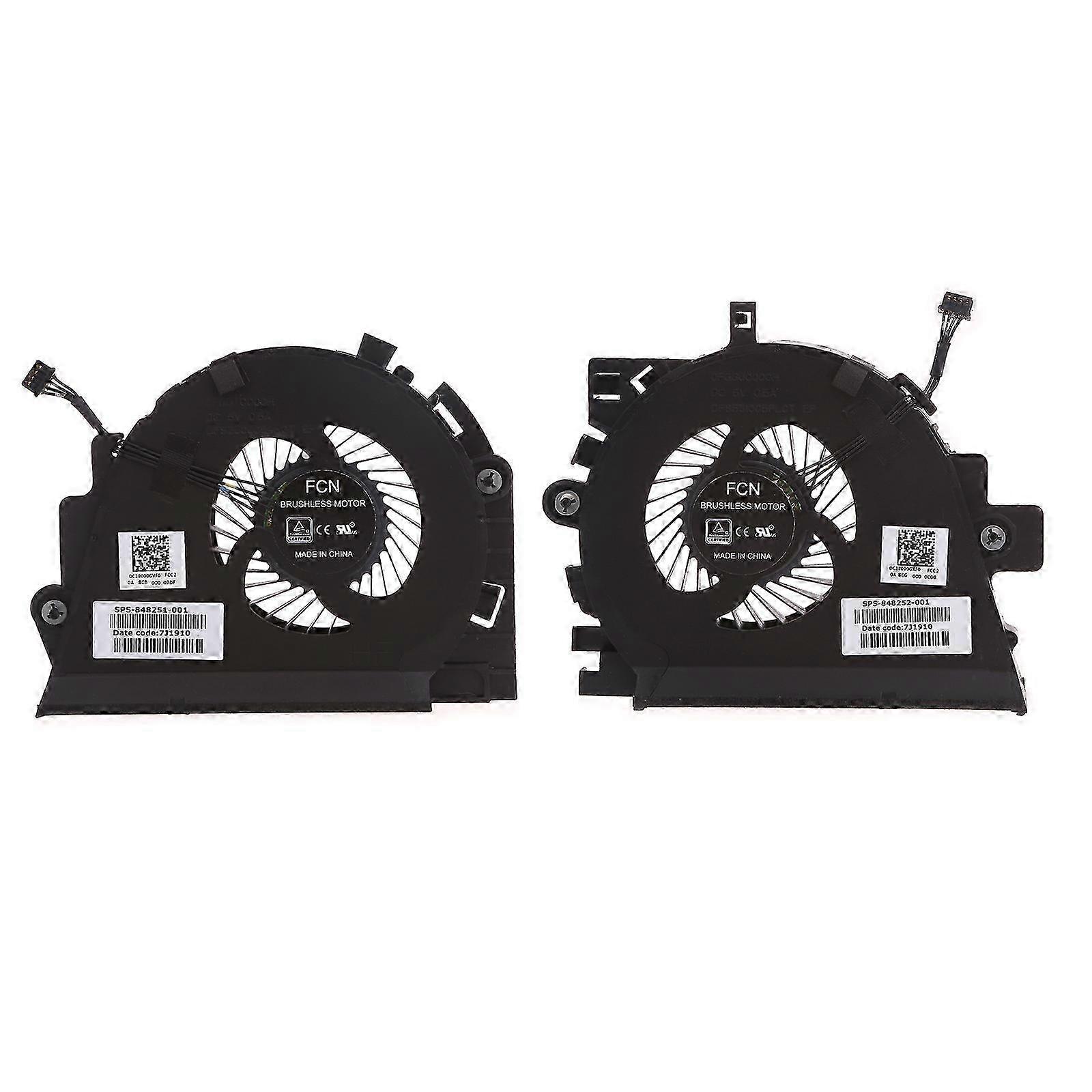 Graphics Card Cooler for HP ZBook 15G3 - CPU GPU Cooling Fan