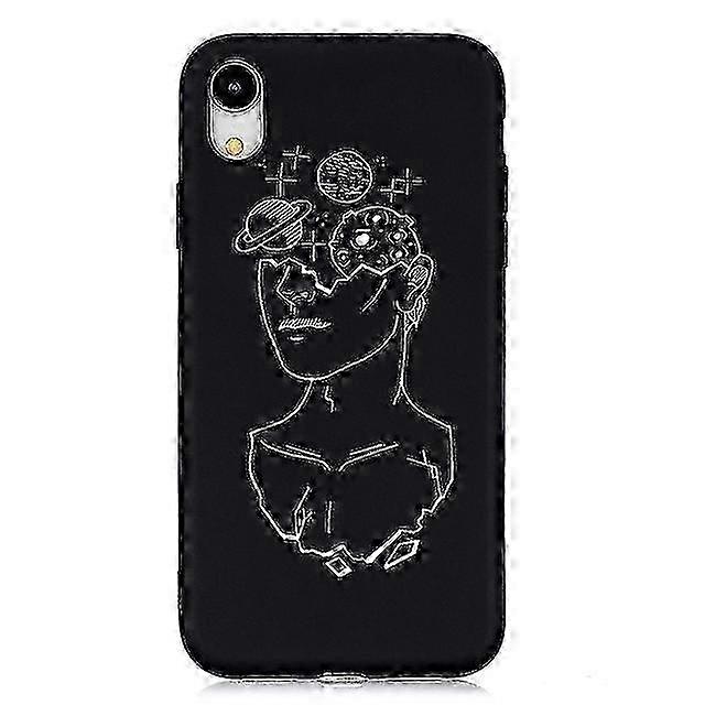 Abstract Art Line Case For Apple iPhone 13 12 11 Pro Max Sky Pattern Soft TPU Back Cover for iPhone X/XS XR XS Max 7 Plus/8 Plus SE2020