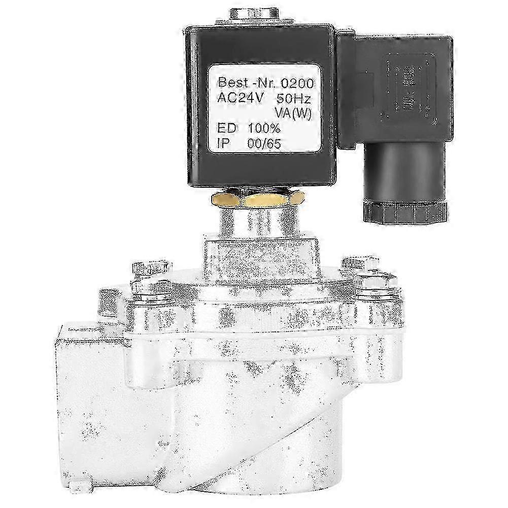 G1" 2 Way Right Angle Sole Pulse Valve Electric Magnetic Pulse Valve DMF-Z-25 DC 24V