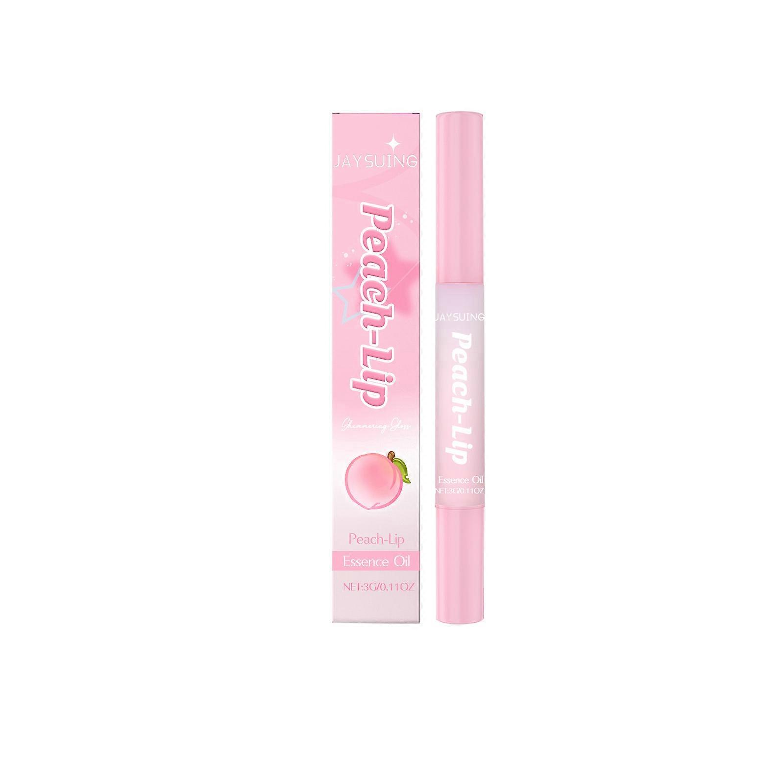 Peach-Scented Lip Oil: Moisturizing, Nourishing, And Hydrating, Locking In Moisture For A Glossy, Soft, And Sweet-Smooth Lip Oil.