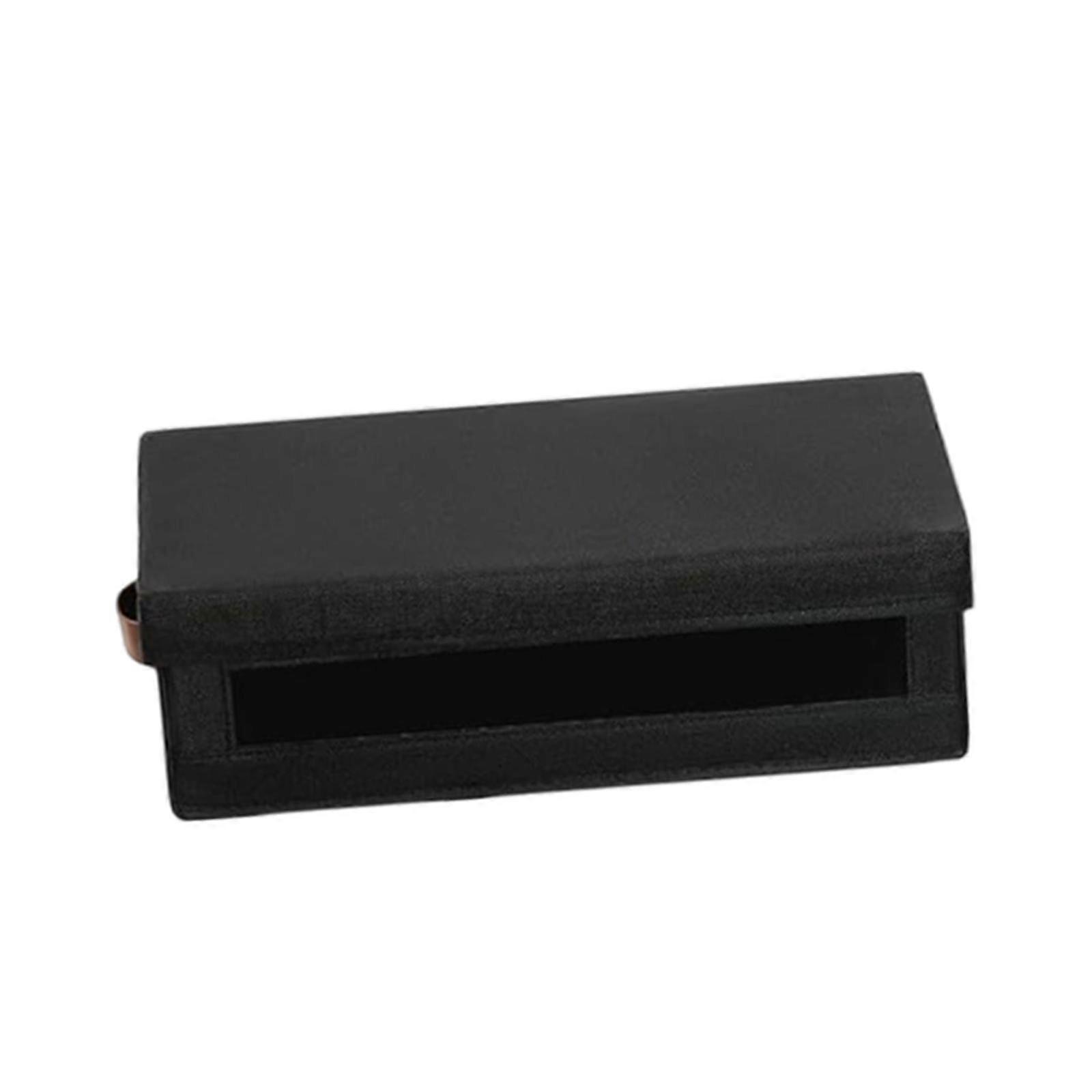 CD Storage Box with Cover Music Collection Stackable Versatile Disc Holder