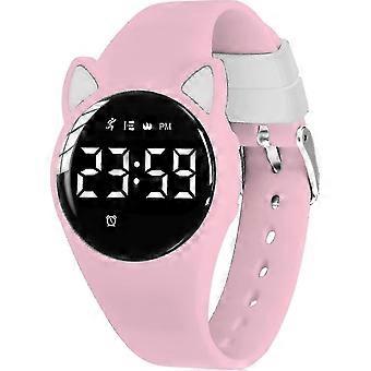 Waterproof Kids Sport Watch with Step Counter - Silent Vibration Alarm Clock for Boys & Girls Ages 5-12 zyer