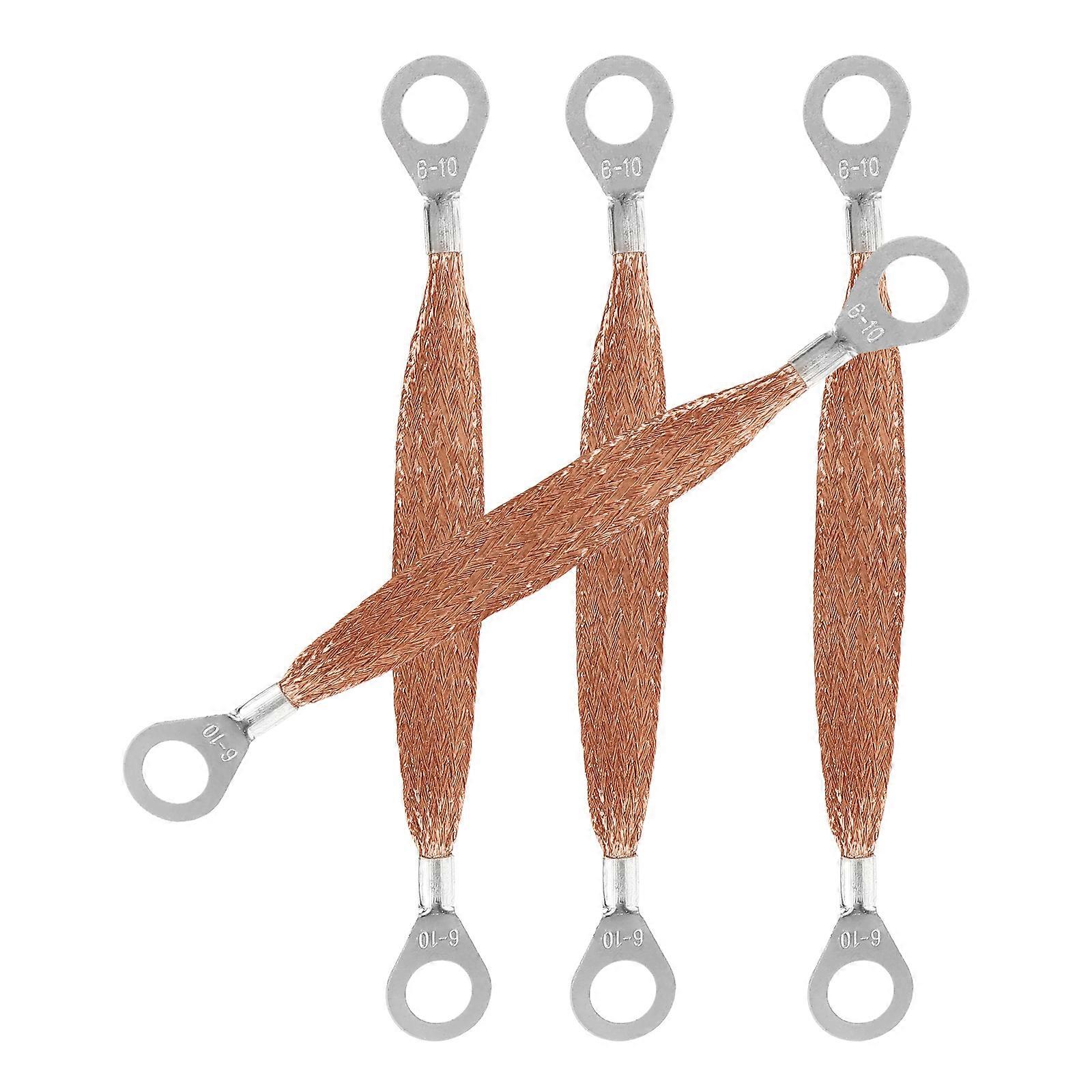 4Pcs Car Static Strip Copper Grounding Wire for Automotive Use