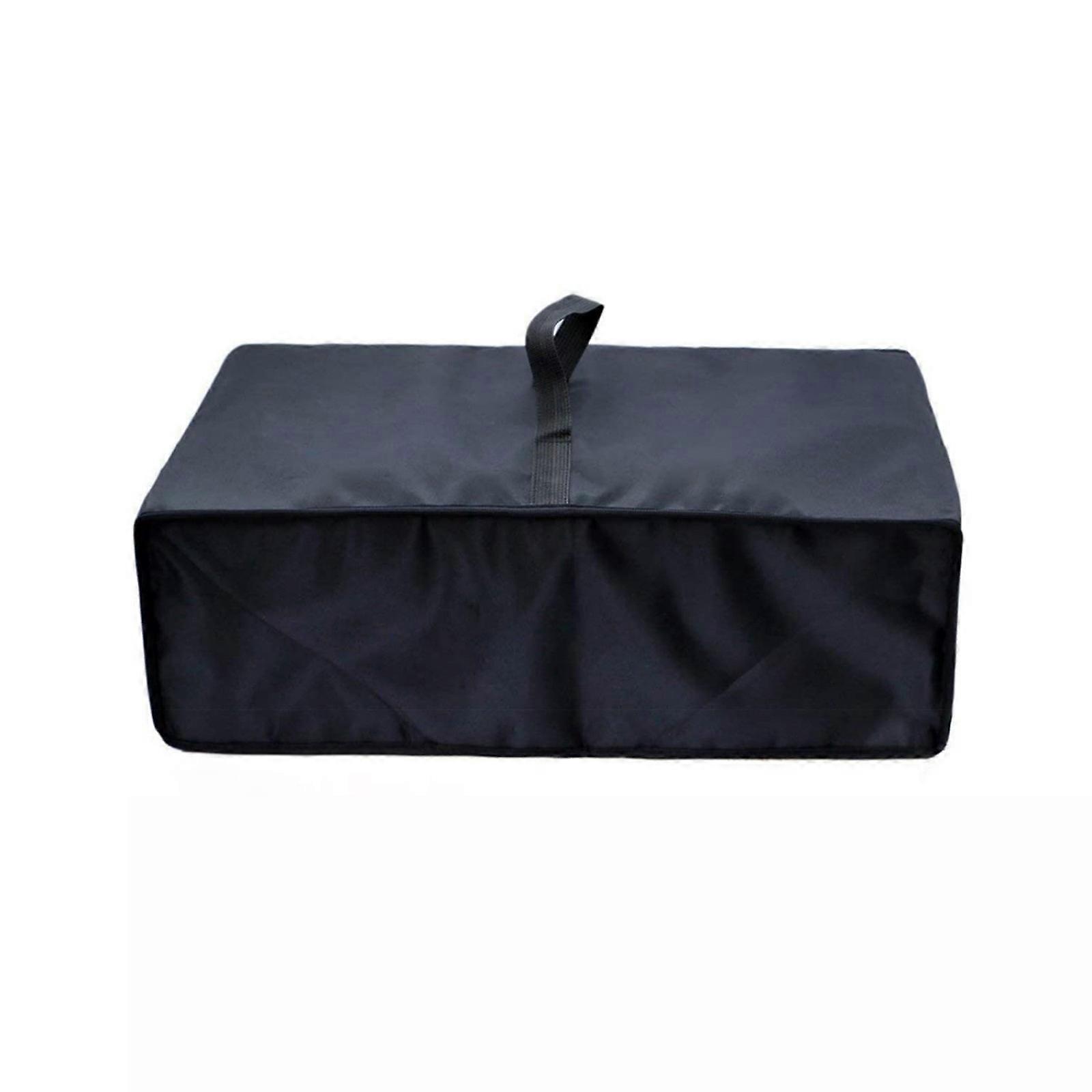 Universals Record Player Dust Cover Polyester Fabric Foldable Storage Solution Moisture Barrier Multicolor