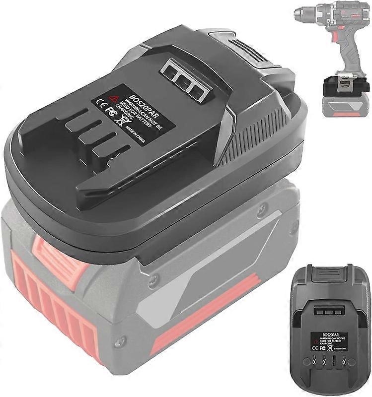 Battery Adapter For Bosch 18V Li-Ion Battery To for Parkside 20V Cordless Drill