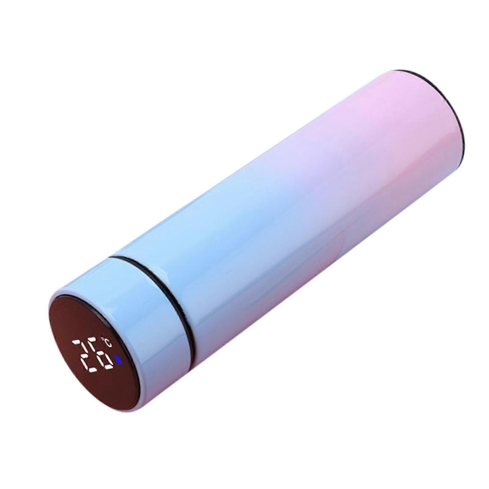 Yonrjhukm Stainless Steel Vacuum Flask Smart Kettle LCD Screen Display Temperature Cup Bottle