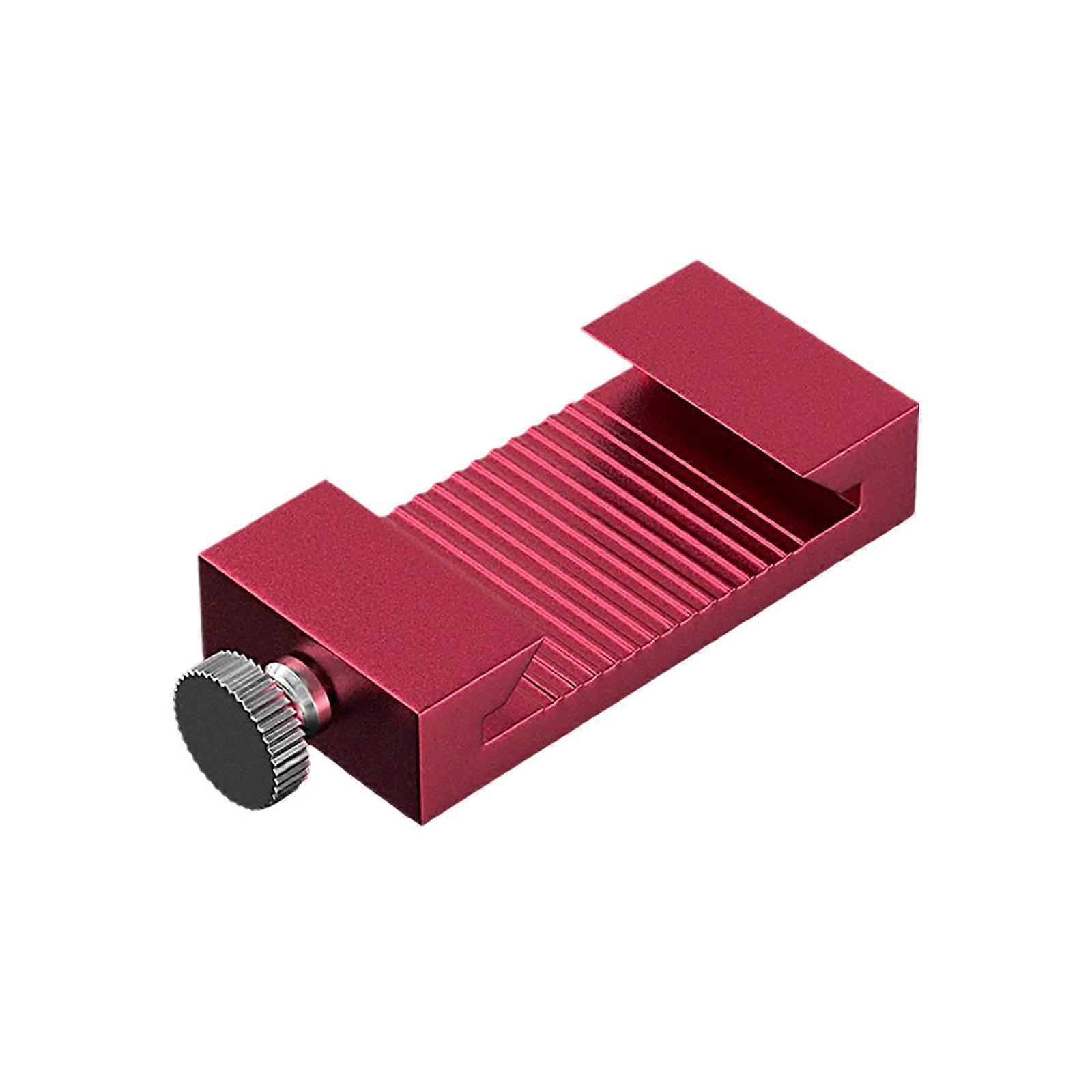 Alloy Steel Rule Stop Precise Measuring Tool For Engineers Carpentry And DIY Projects With Corrosion Resistant Design Multicolor