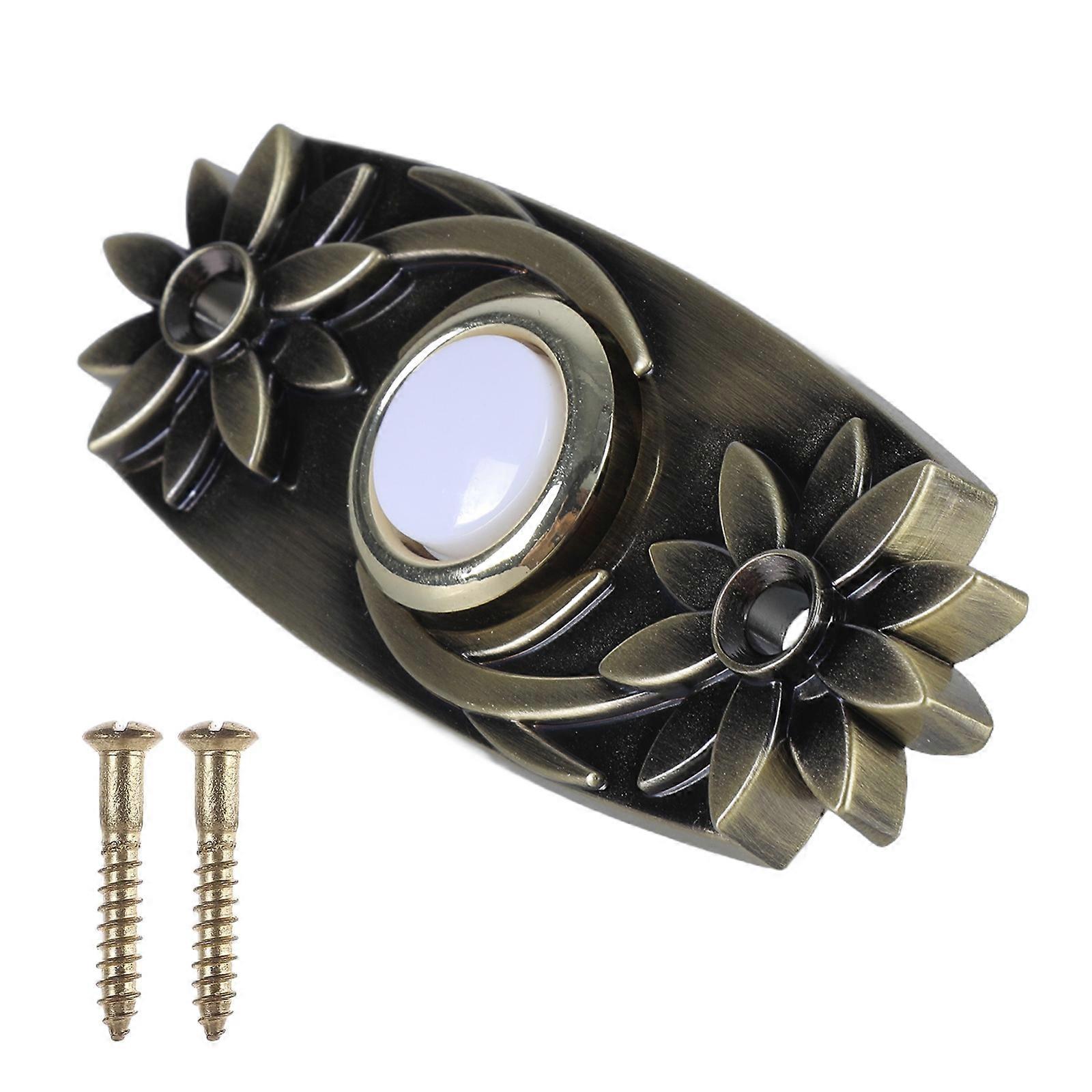 Wiring Door Bells Push Buttons Lighted Doorbell Push Button Replacement Wall Mounted Doorbell Switches Easy to Install Multicolor