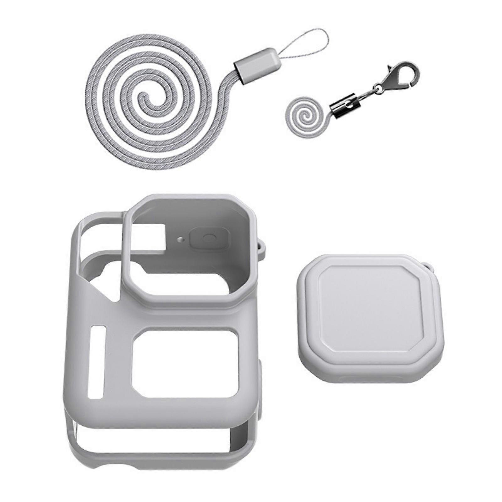 Comprehensive Silicone Protections Case Featuring Precisions Cutout for AcePro2 Camera and Lens Multicolor