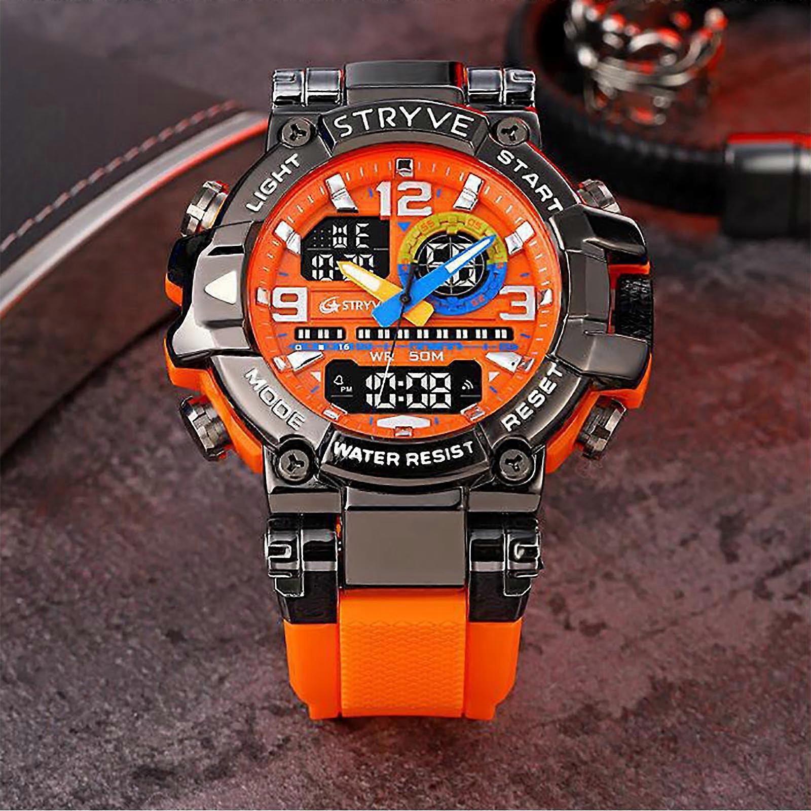 VibHome Sports Luminous Electronic Watch Multi-function Cool Watch