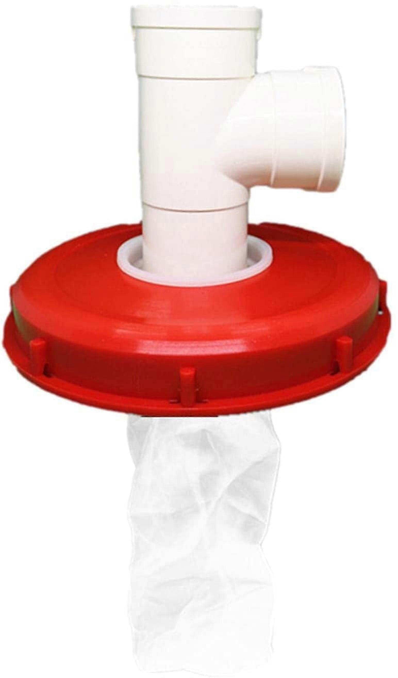 IBC Lid Filter 163mm/ 245mm IBC Tank Rain Water Filter Cover for Rainwater Tank IBC Vertical 3-Way Options Rainwater Tank Suitable for Most Tonnage