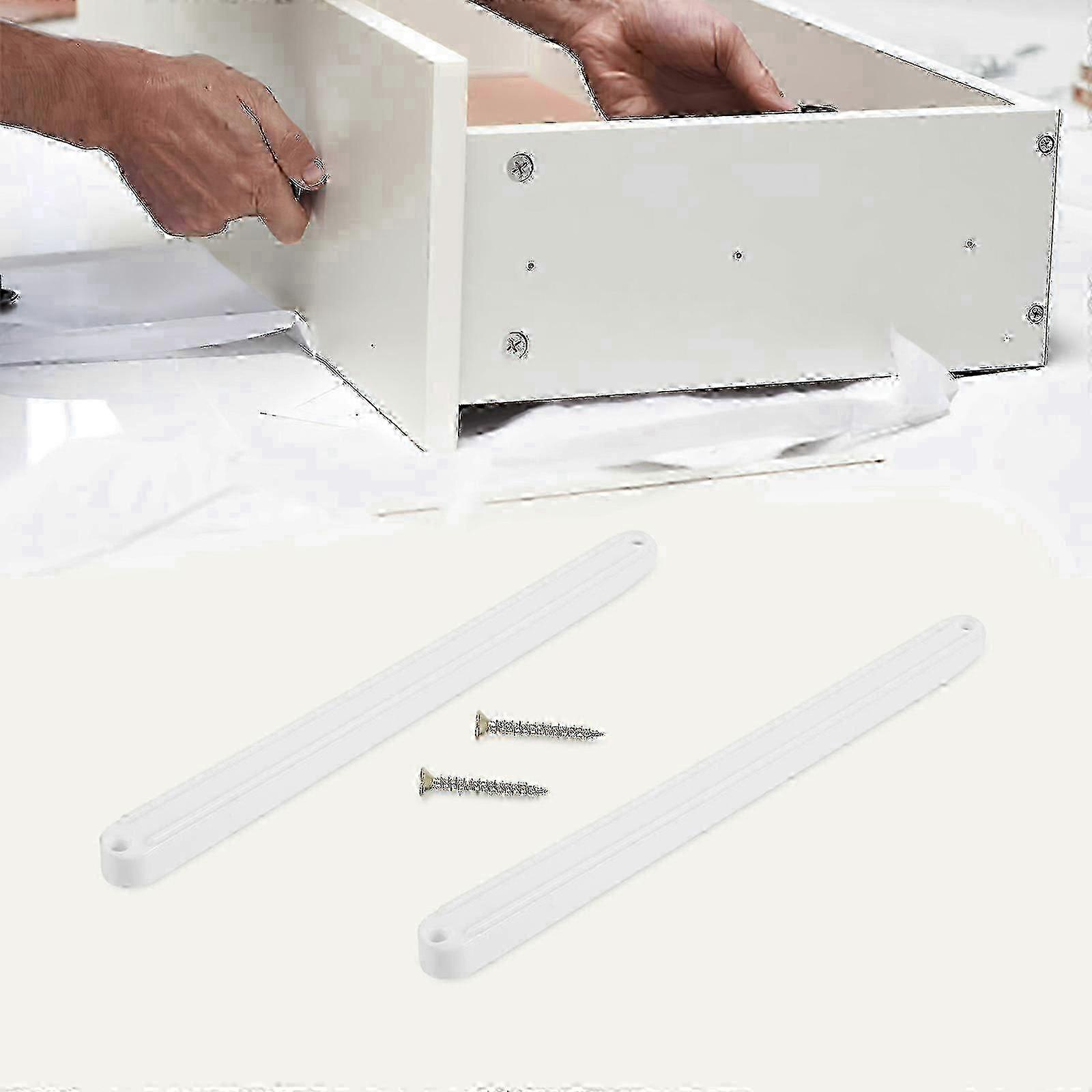 m 2pcs Drawer Slides Plastic Cabinet Drawer Slides Smooth Drawer Rails Kitchen Dresser Slides
