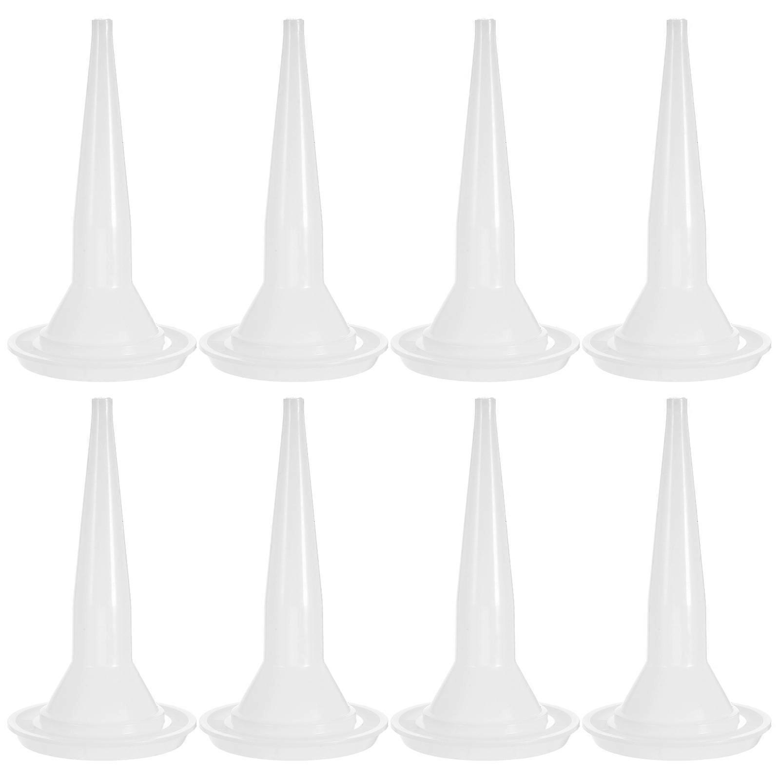 Caulking Nozzles Set Caulking Nozzle Adapter Precise Application Sinks 50Pcs